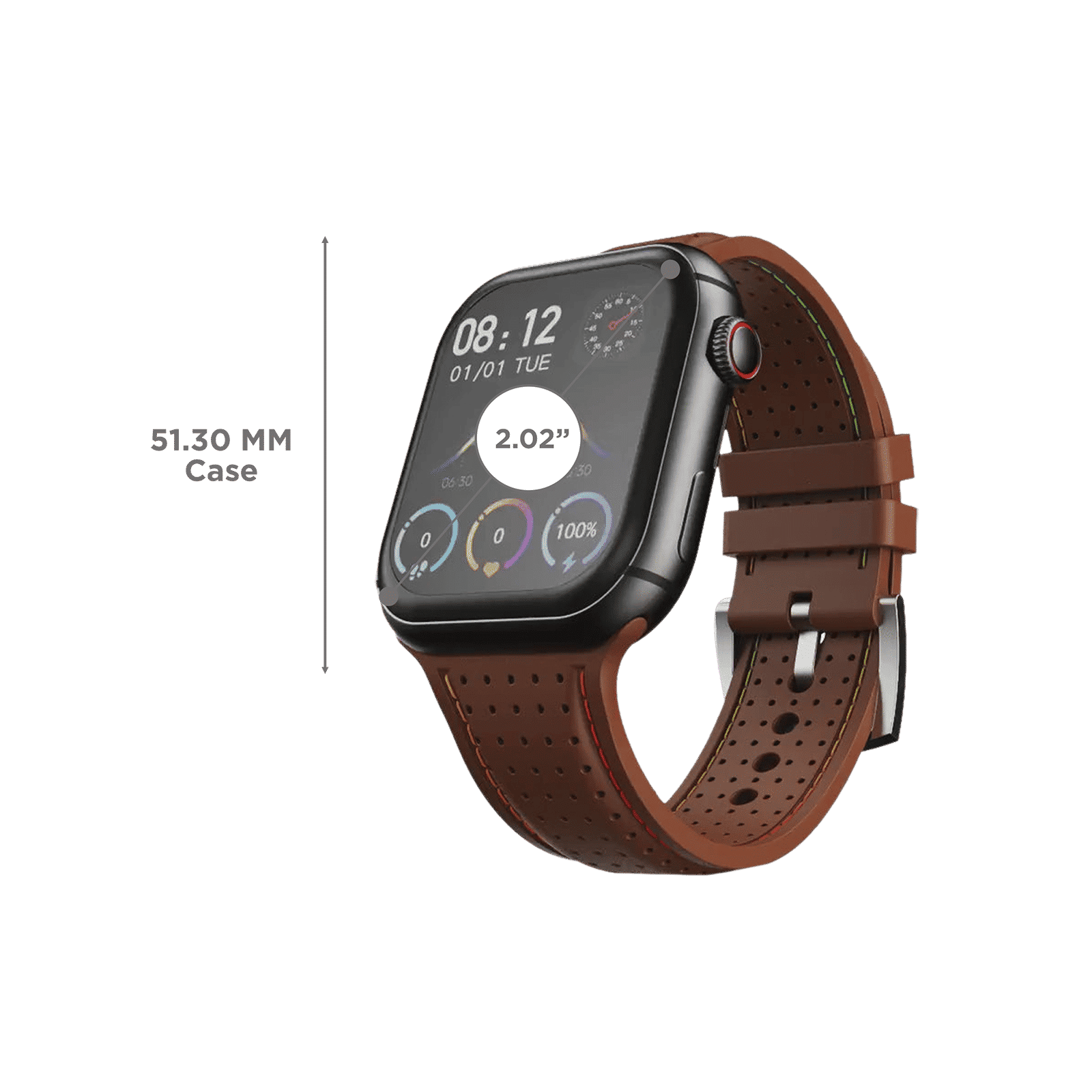 FIRE-BOLTT Dream GPS+Wi-Fi+4G SIM+Bluetooth Android OS Wristphone (51.3mm HD Display, Cortex A7MP CPU, Google Play Store, Cocoa Couture Strap) FIRE-BOLTT Dream GPS+Wi-Fi+4G SIM+Bluetooth Android OS Wristphone (51.3mm HD Display, Cortex A7MP CPU, Google Play Store, Cocoa Couture Strap)_3