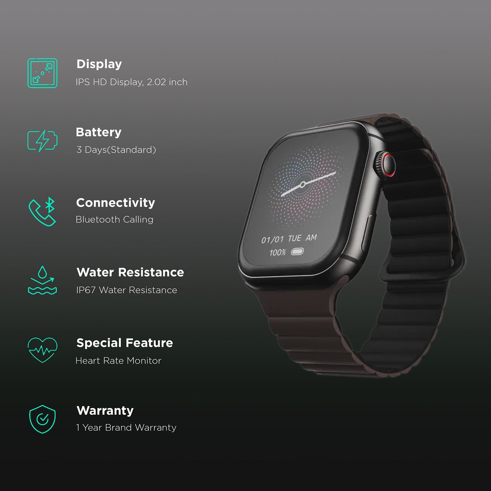 FIRE-BOLTT Dream GPS+Wi-Fi+4G SIM+Bluetooth Android OS Wristphone (51.3mm HD Display, Cortex A7MP CPU, Google Play Store, Irish Glam Strap) FIRE-BOLTT Dream GPS+Wi-Fi+4G SIM+Bluetooth Android OS Wristphone (51.3mm HD Display, Cortex A7MP CPU, Google Play Store, Irish Glam Strap)_2