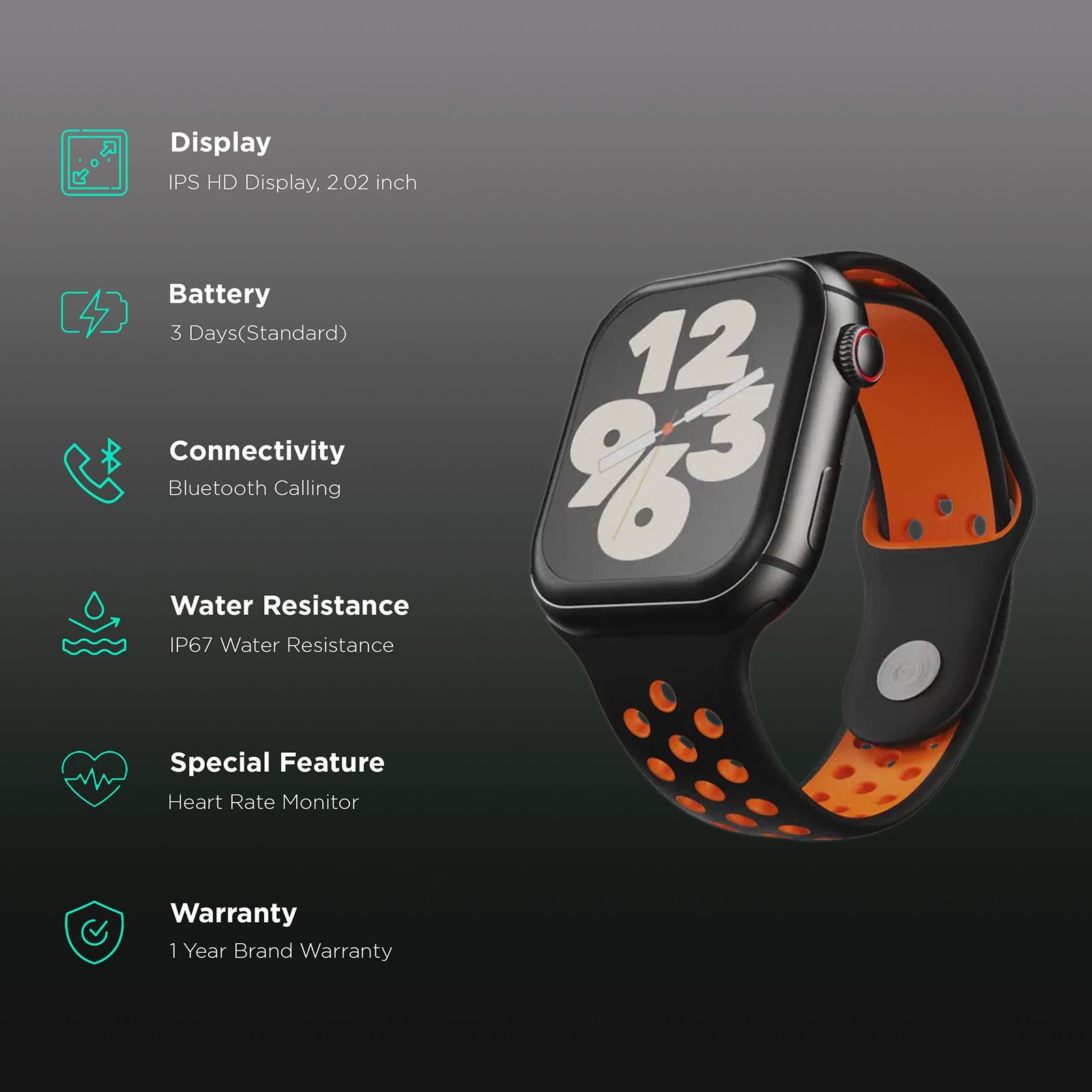 FIRE-BOLTT Dream Wi-Fi+4G SIM Android OS Wristphone (51.3mm HD Display, Cortex-A7MP Processor, In-built GPS, Fusion Flicker Strap)_2