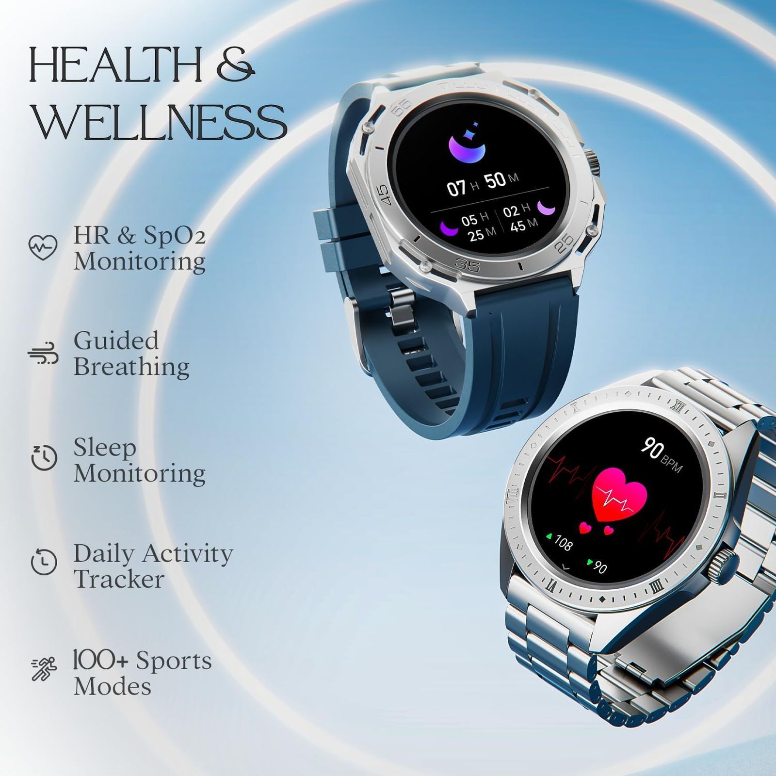 boAt Enigma Switch Smartwatch with Bluetooth Calling (35.3mm HD Display, IP68 Sweat Resistant, Steel Silver Strap)_8