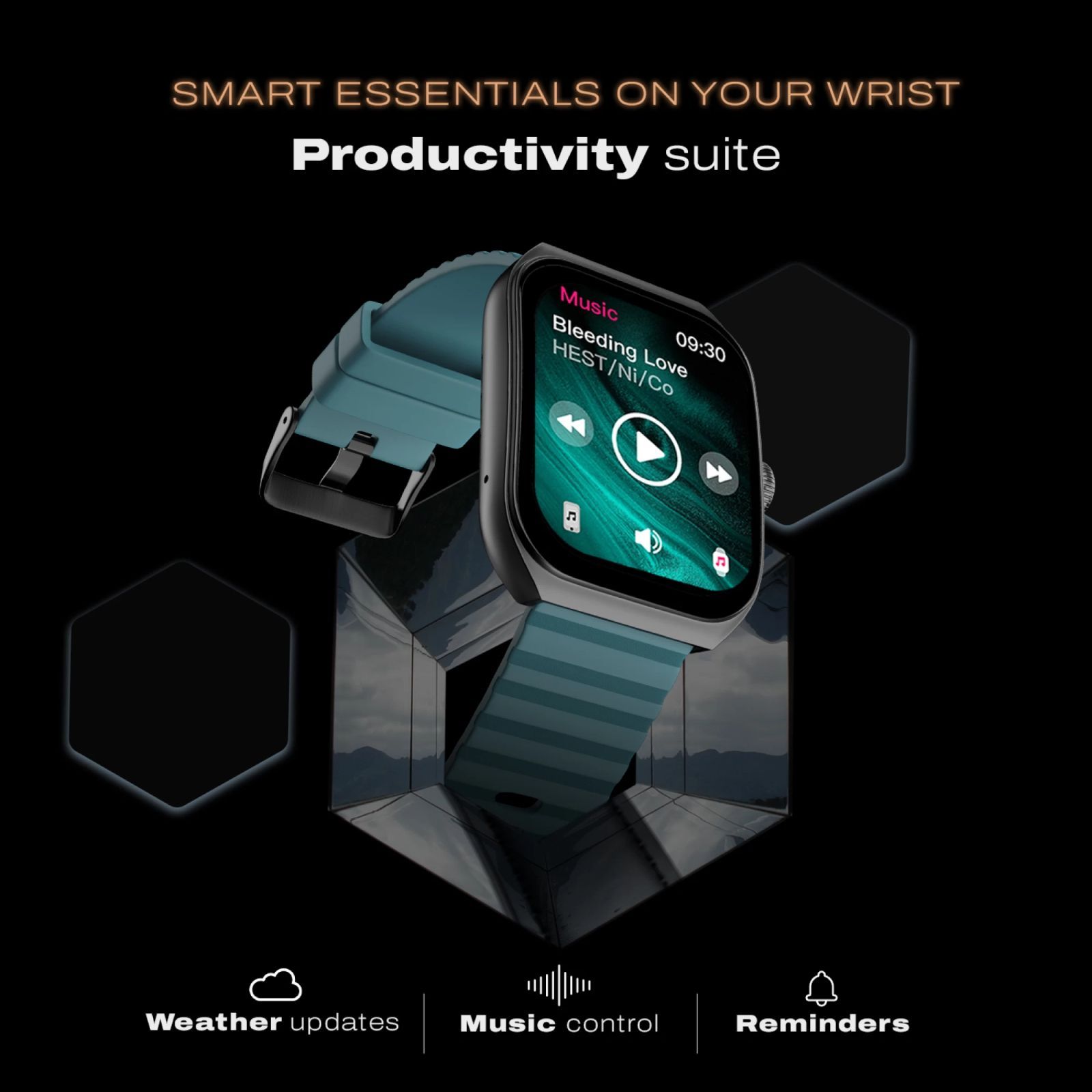 noise ColorFit Hexa Smartwatch with Bluetooth Calling (49.7mm AMOLED Display, IP67 Water Resistant, Teal Blue Strap) noise ColorFit Hexa Smartwatch with Bluetooth Calling (49.7mm AMOLED Display, IP67 Water Resistant, Teal Blue Strap)_11