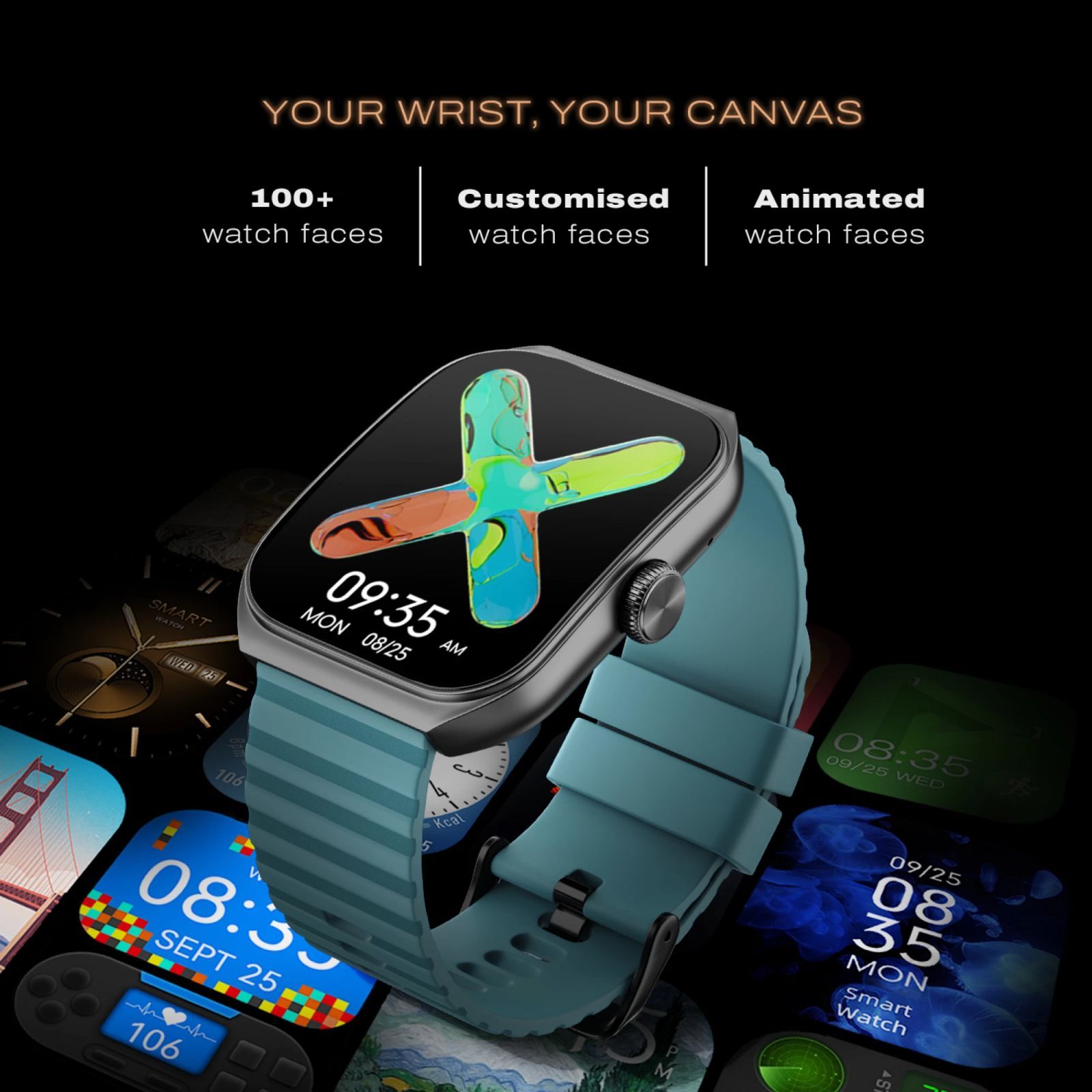 noise ColorFit Hexa Smartwatch with Bluetooth Calling (49.7mm AMOLED Display, IP67 Water Resistant, Teal Blue Strap) noise ColorFit Hexa Smartwatch with Bluetooth Calling (49.7mm AMOLED Display, IP67 Water Resistant, Teal Blue Strap)_12