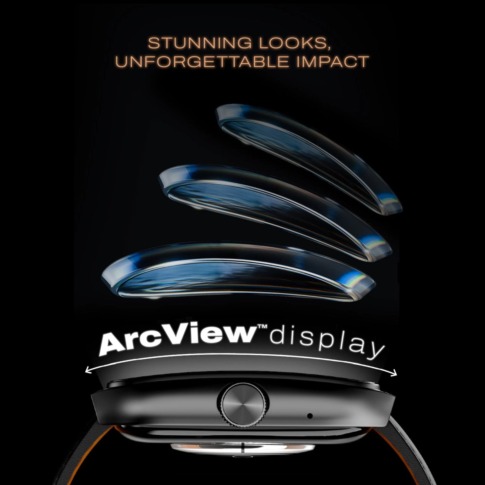 noise ColorFit Hexa Smartwatch with Bluetooth Calling (49.7mm AMOLED Display, IP67 Water Resistant, Classic Black Strap)_10