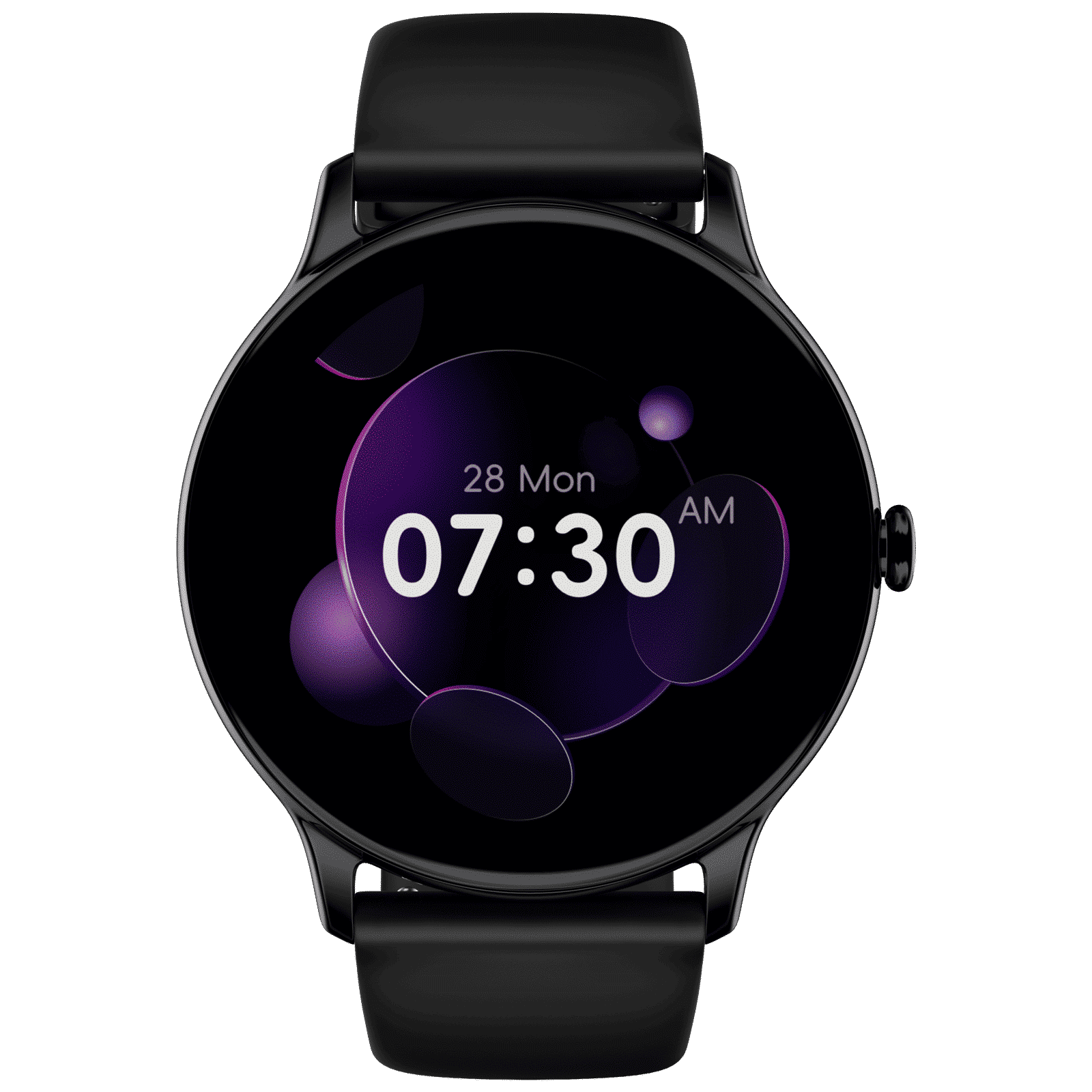 noise NoiseFit Twist Go Smartwatch with Bluetooth Calling (35.3mm TFT HD Display, IP67 Water Resistant, Jet Black Strap)_1
