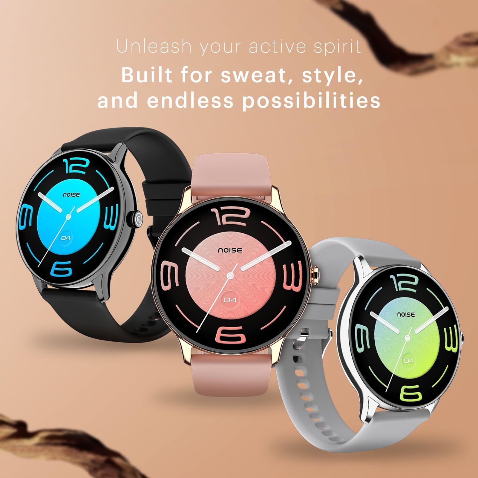 noise NoiseFit Twist Go Smartwatch with Bluetooth Calling (35.3mm TFT HD Display, IP67 Water Resistant, Jet Black Strap)_9