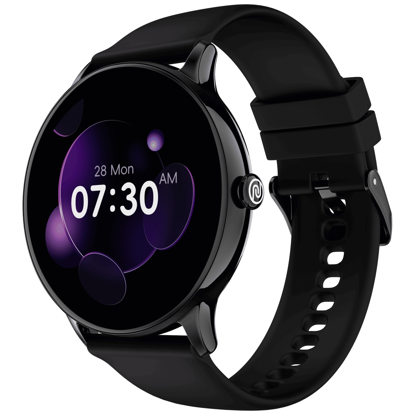 noise NoiseFit Twist Go Smartwatch with Bluetooth Calling (35.3mm TFT HD Display, IP67 Water Resistant, Jet Black Strap)_3