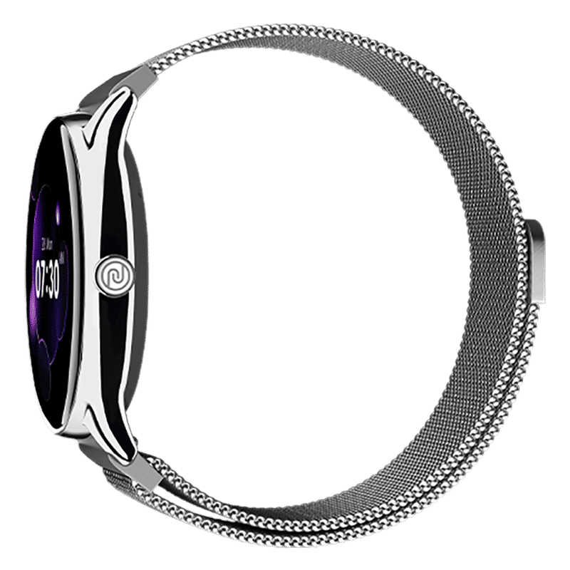 noise Twist Go Smartwatch with Bluetooth Calling (35mm TFT Display, IP67 Water Resistant, Silver Link Strap)_9