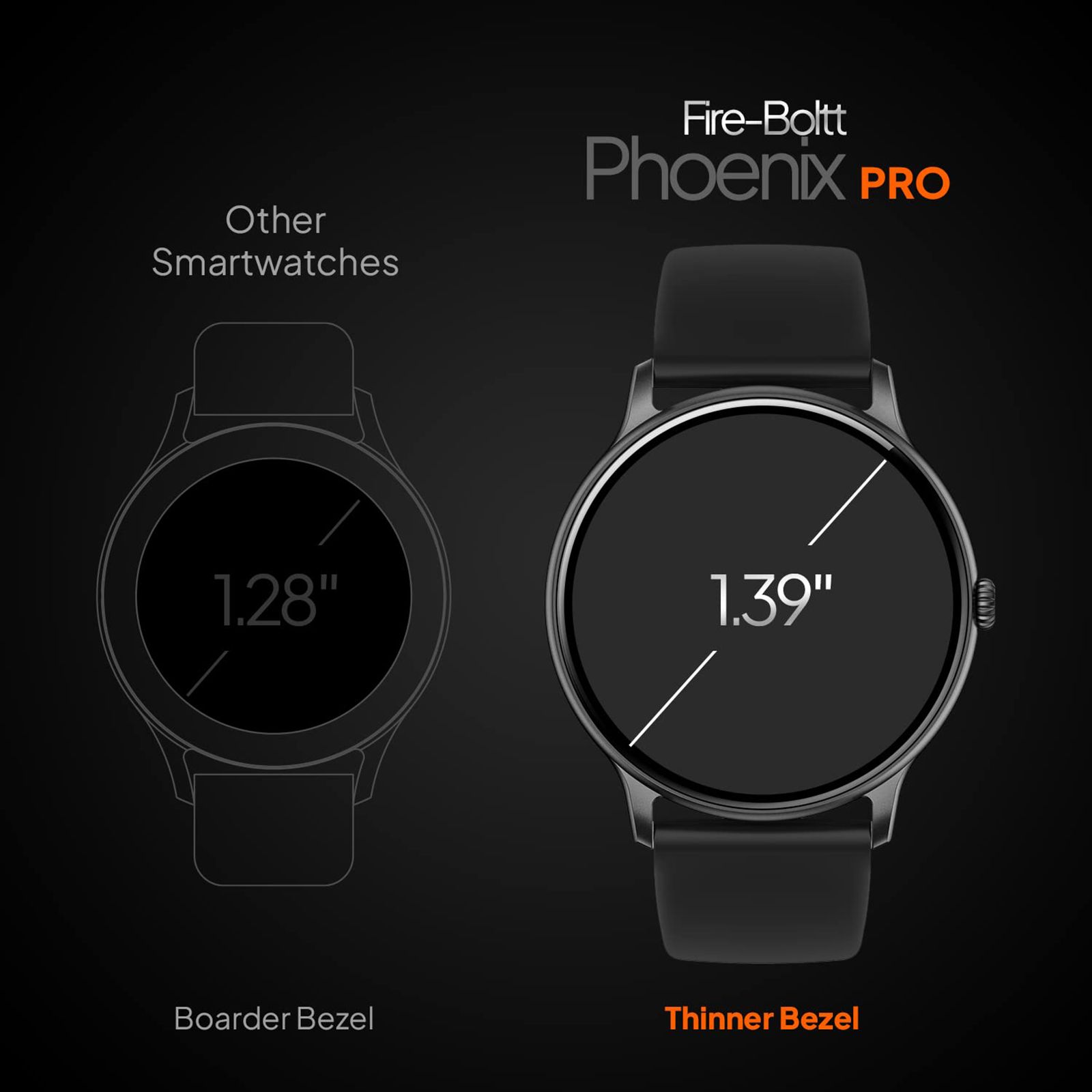FIRE-BOLTT Phoenix Pro Smartwatch with Bluetooth Calling (35.3mm TFT HD Display, IP67 Water Resistant, Black Strap)_10