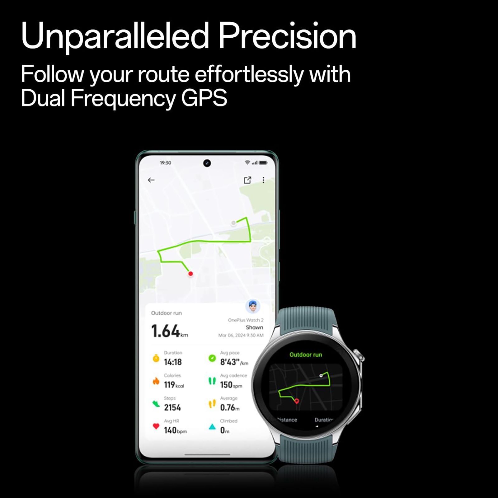 OnePlus Watch 2 GPS+WiFi+Bluetooth Google OS 4 Smartwatch (36.3mm AMOLED Display, Snapdragon W5 Gen 1, GPS, Radiant Steel Strap)_10