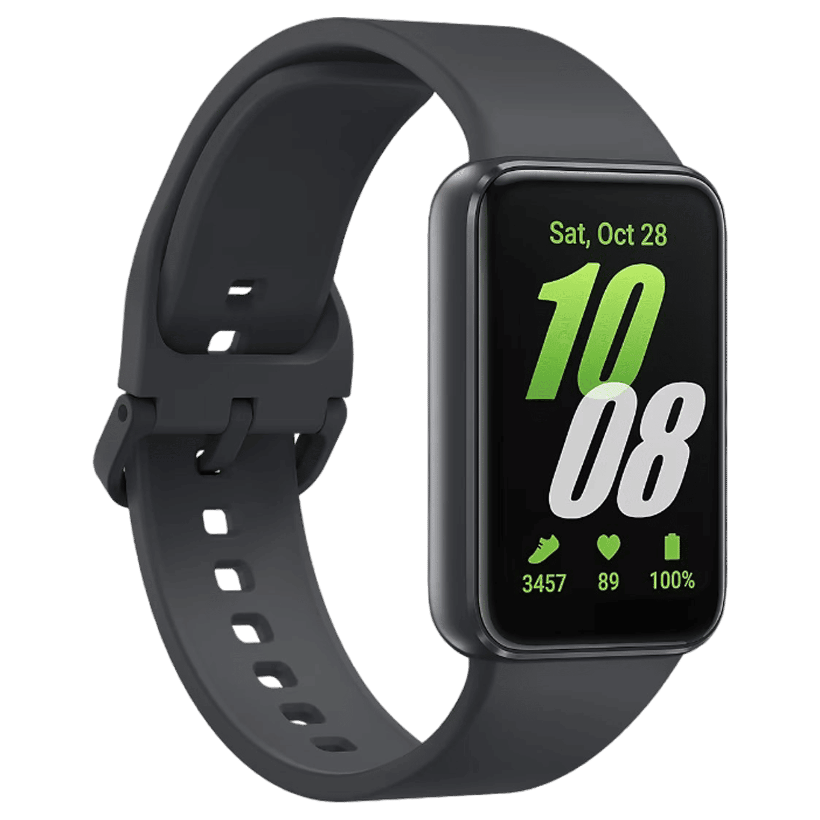 SAMSUNG Galaxy Fit3 Smartwatch with Activity Tracker (40.9mm AMOLED Display, IP68 Water Resistant, Gray Strap)_5