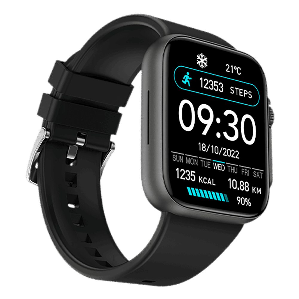 FIRE-BOLTT Gladiator Smartwatch with Bluetooth Calling (49.7mm HD Display, IP67 Water Resistant, Black Strap)_5