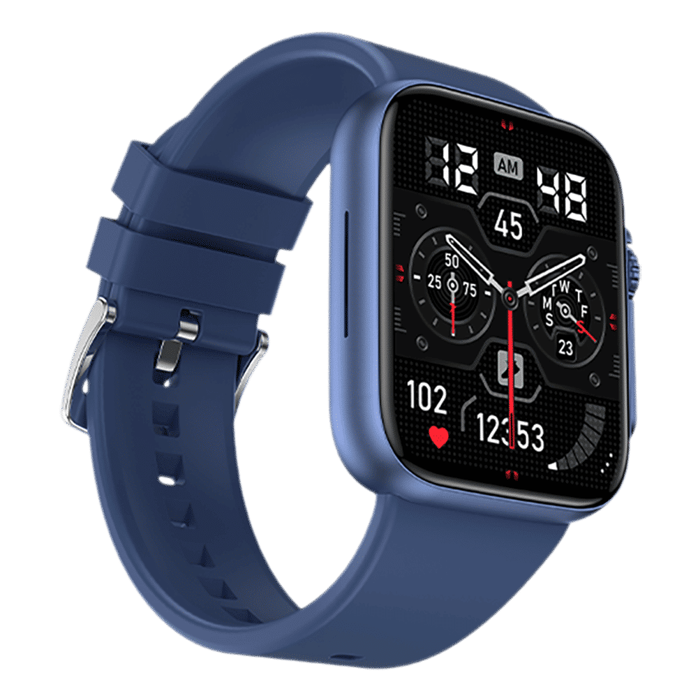 FIRE-BOLTT Gladiator Smartwatch with Bluetooth Calling (49.7mm HD Display, IP67 Water Resistant, Blue Strap)_5