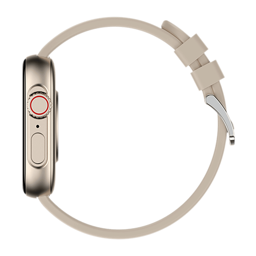 FIRE-BOLTT Gladiator Smartwatch with Bluetooth Calling (49.7mm HD Display, IP67 Water Resistant, Light Gold Strap)_4