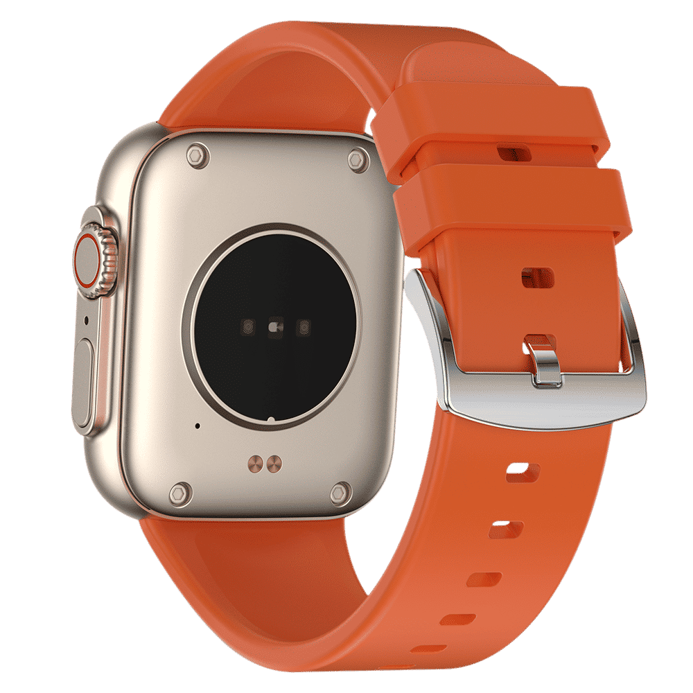 FIRE-BOLTT Gladiator Smartwatch with Bluetooth Calling (49.7mm HD Display, IP67 Water Resistant, Orange Strap)_5