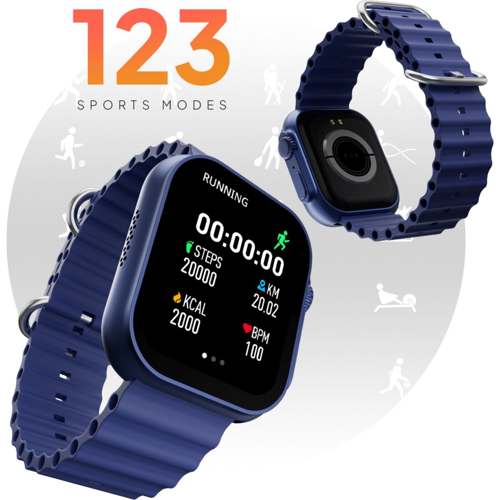 FIRE-BOLTT Supernova Smartwatch with Bluetooth Calling (45.2mm AMOLED Display, IP67 Water Resistant, Blue Strap) FIRE-BOLTT Supernova Smartwatch with Bluetooth Calling (45.2mm AMOLED Display, IP67 Water Resistant, Blue Strap)_8