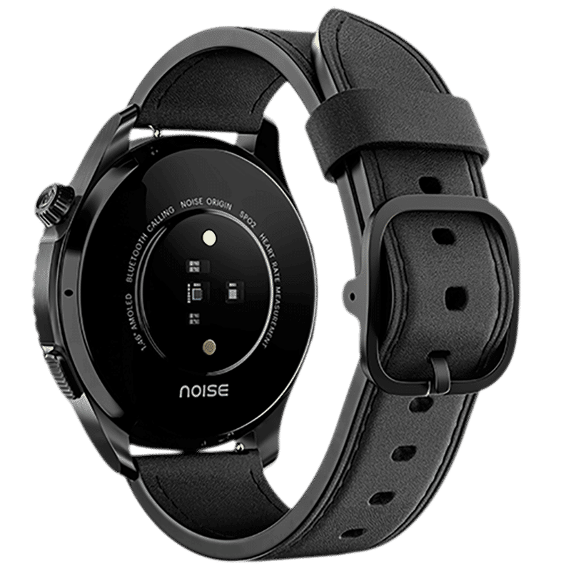 noise Origin Smartwatch with Activity Tracker (37.08mm AMOLED Display, 3ATM Water Resistant, Classic Black Strap)_7
