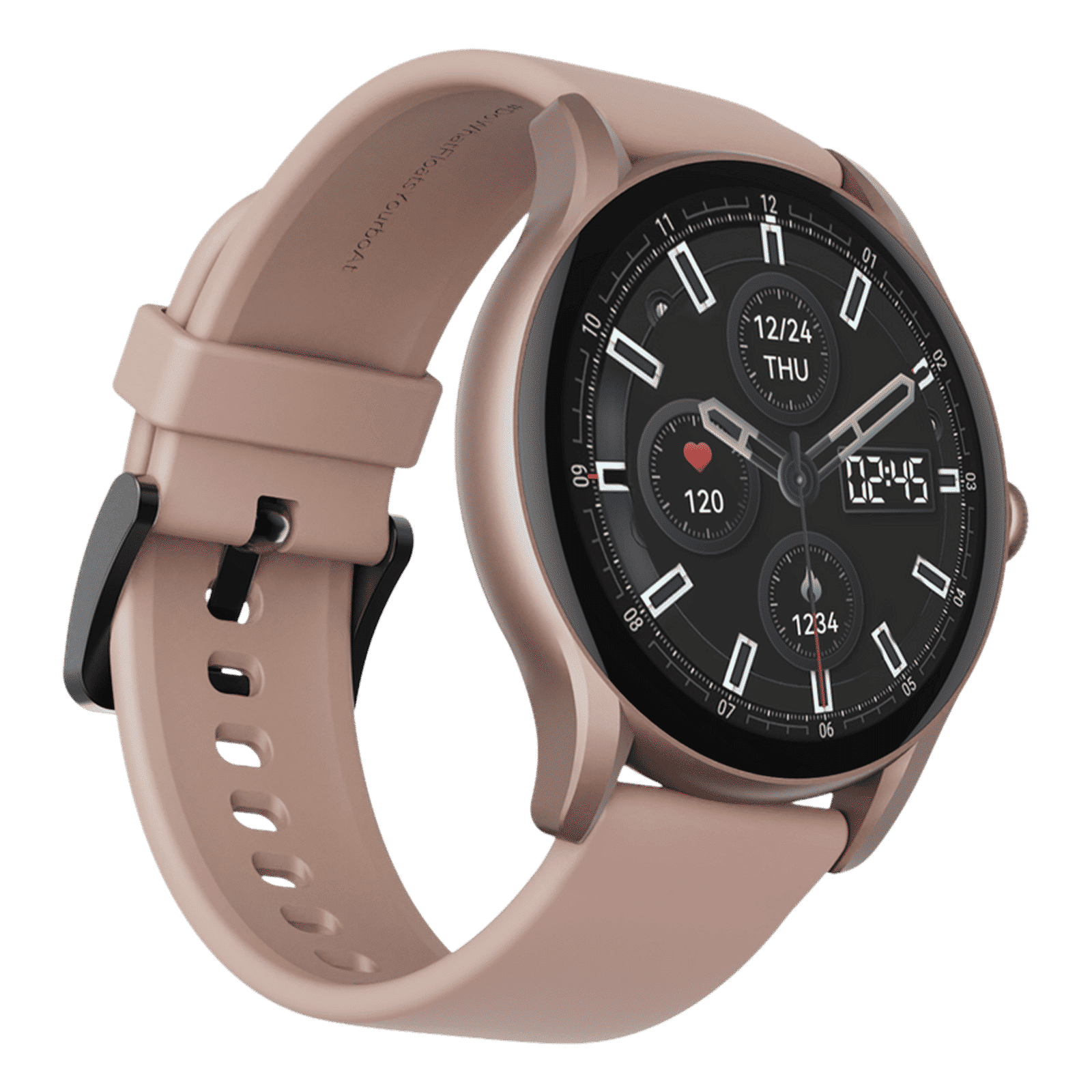 boAt Lunar Connect Ace Smartwatch with Bluetooth Calling (36.3mm AMOLED Display, IP68 Water Resistant, Flamingo Pink Strap)_3