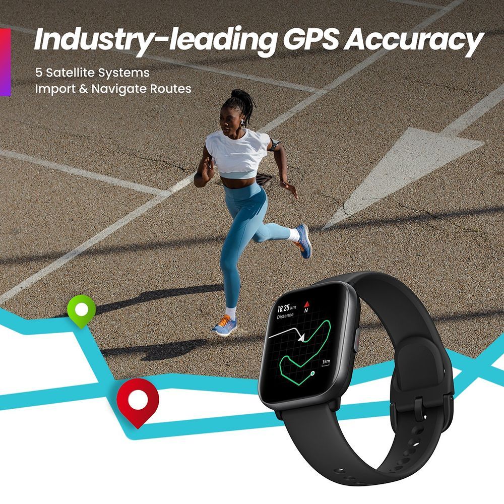 amazfit Active Smartwatch with Bluetooth Calling (42mm AMOLED Display, 5ATM Water Resistant, Midnight Black) amazfit Active Smartwatch with Bluetooth Calling (42mm AMOLED Display, 5ATM Water Resistant, Midnight Black)_3