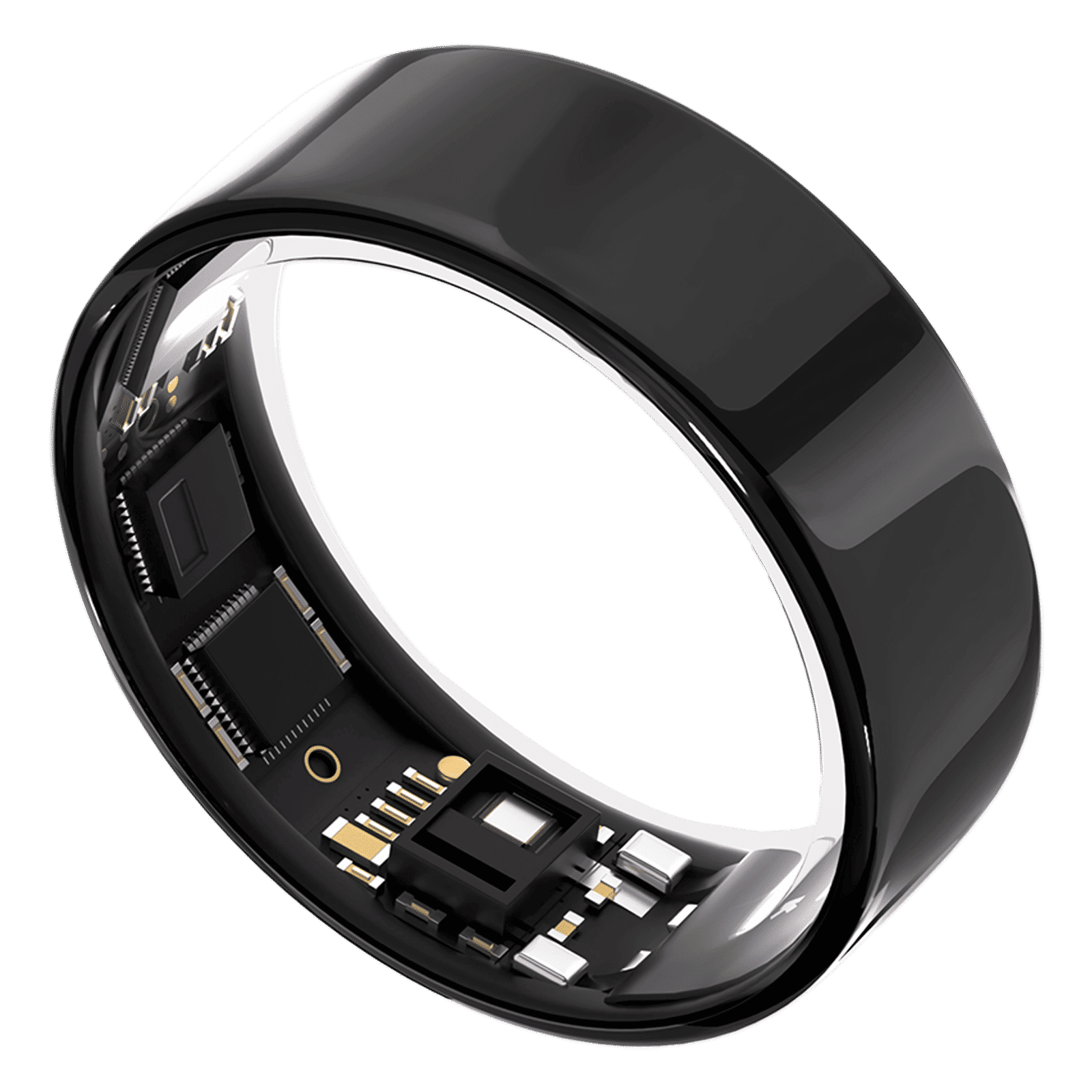 Ultrahuman Ring AIR Smart Ring with Activity Tracker (Size 6, 6-Axis Motion Sensors, Aster Black)_5