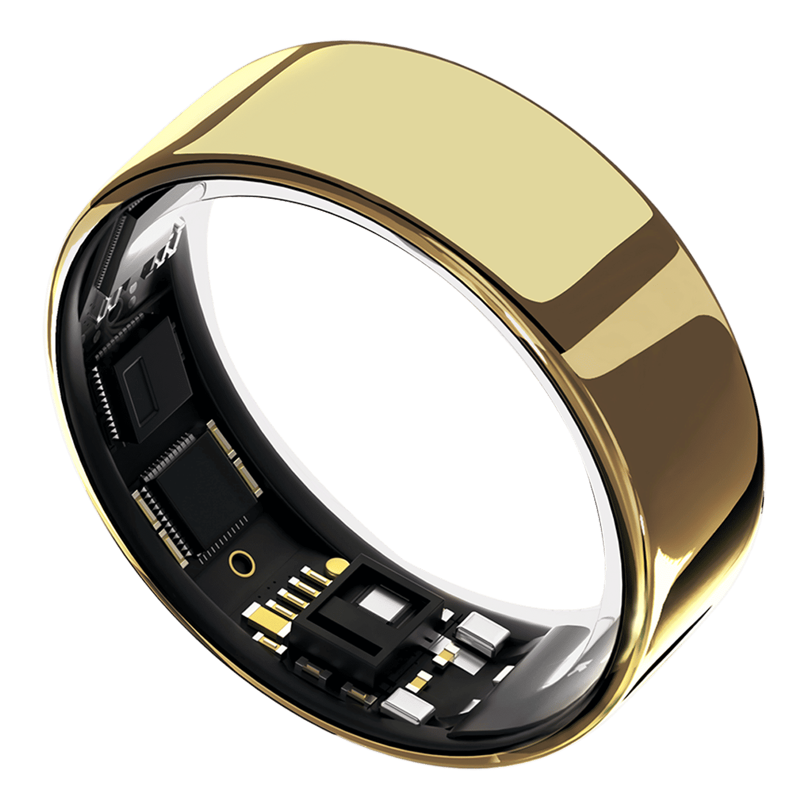 Ultrahuman Ring Air Smart Ring with Activity Tracker (Size 5, 6-Axis Motion Sensors, Bionic Gold)_4