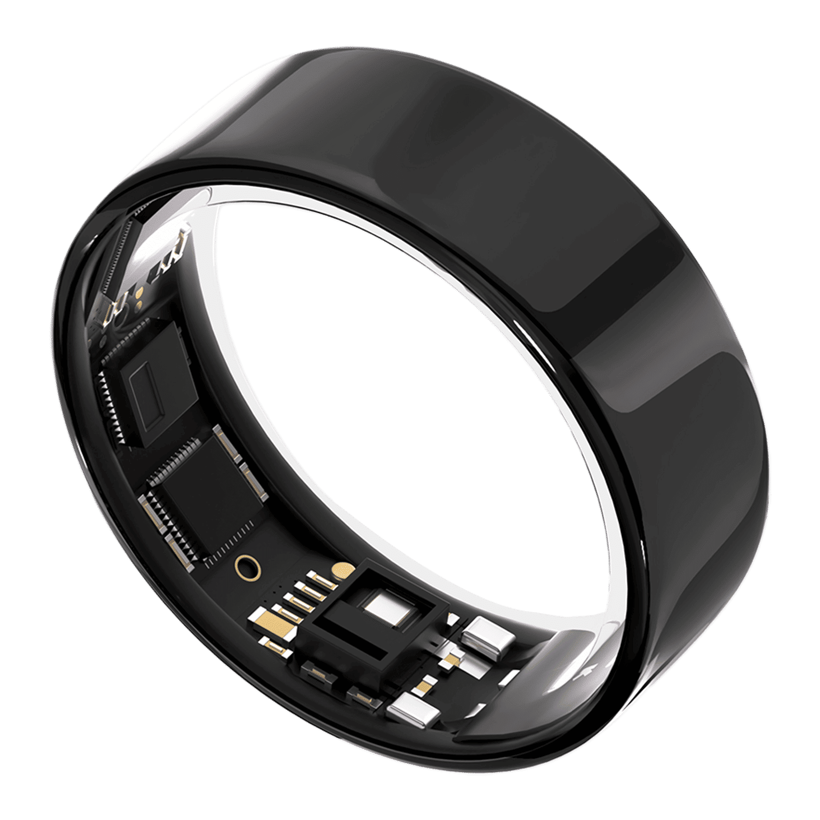 Ultrahuman Ring Air Smart Ring with Activity Tracker (Size 8, Upto 100 Meter Water Resistant, Aster Black)_4