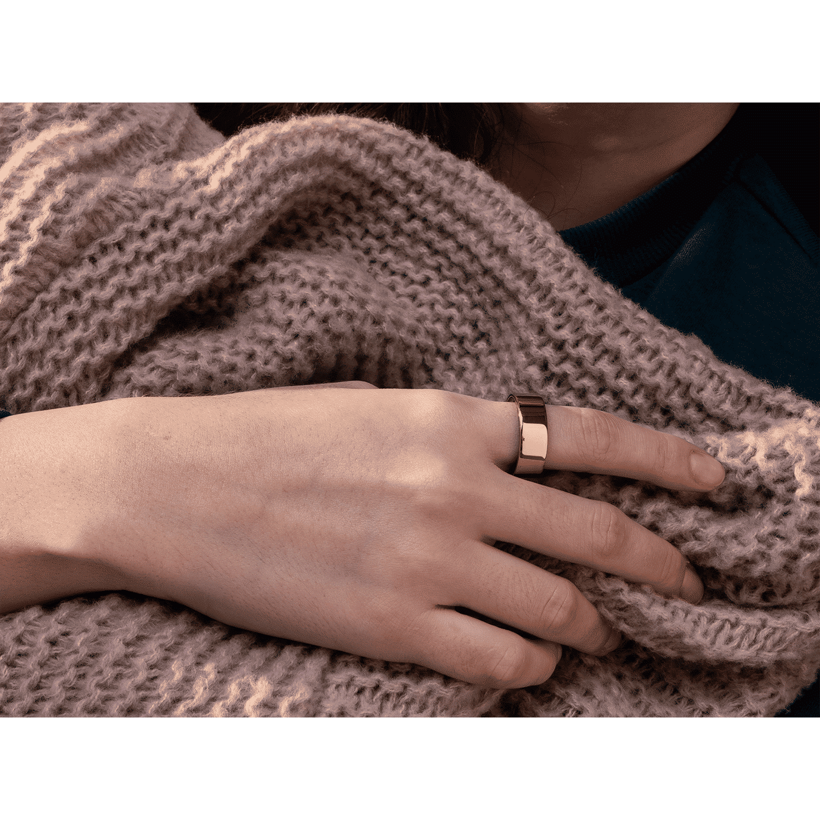 Ultrahuman Ring Air Smart Ring with Activity Tracker (Size 10, 6-Axis Motion Sensors, Bionic Gold)_11