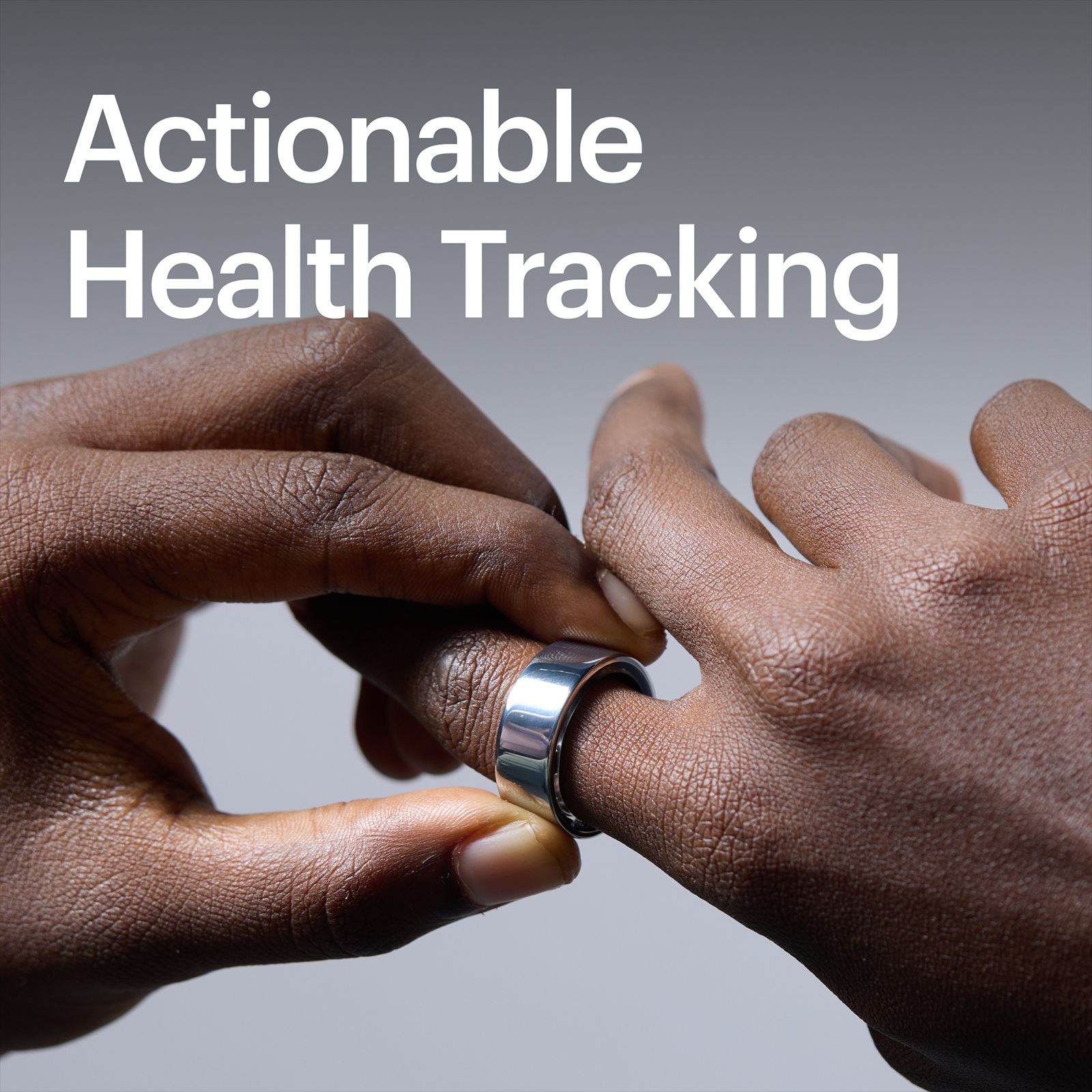 Ultrahuman Ring Air Smart Ring with Activity Tracker (Size 5, 6-Axis Motion Sensors, Space Silver)_9