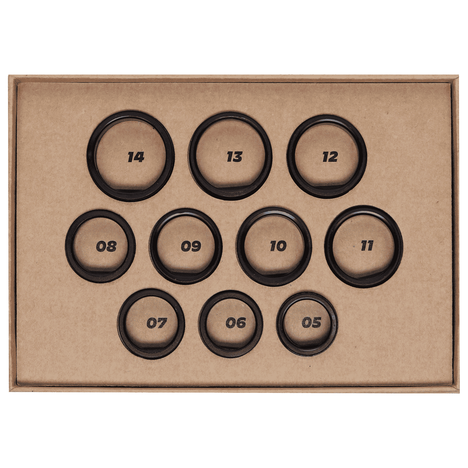 Ultrahuman Ring Air Smart Ring Sizing Kit (Size 05-14, Upto 100 Meter Water Resistance, Black) Ultrahuman Ring Air Smart Ring Sizing Kit (Size 05-14, Upto 100 Meter Water Resistance, Black)_2