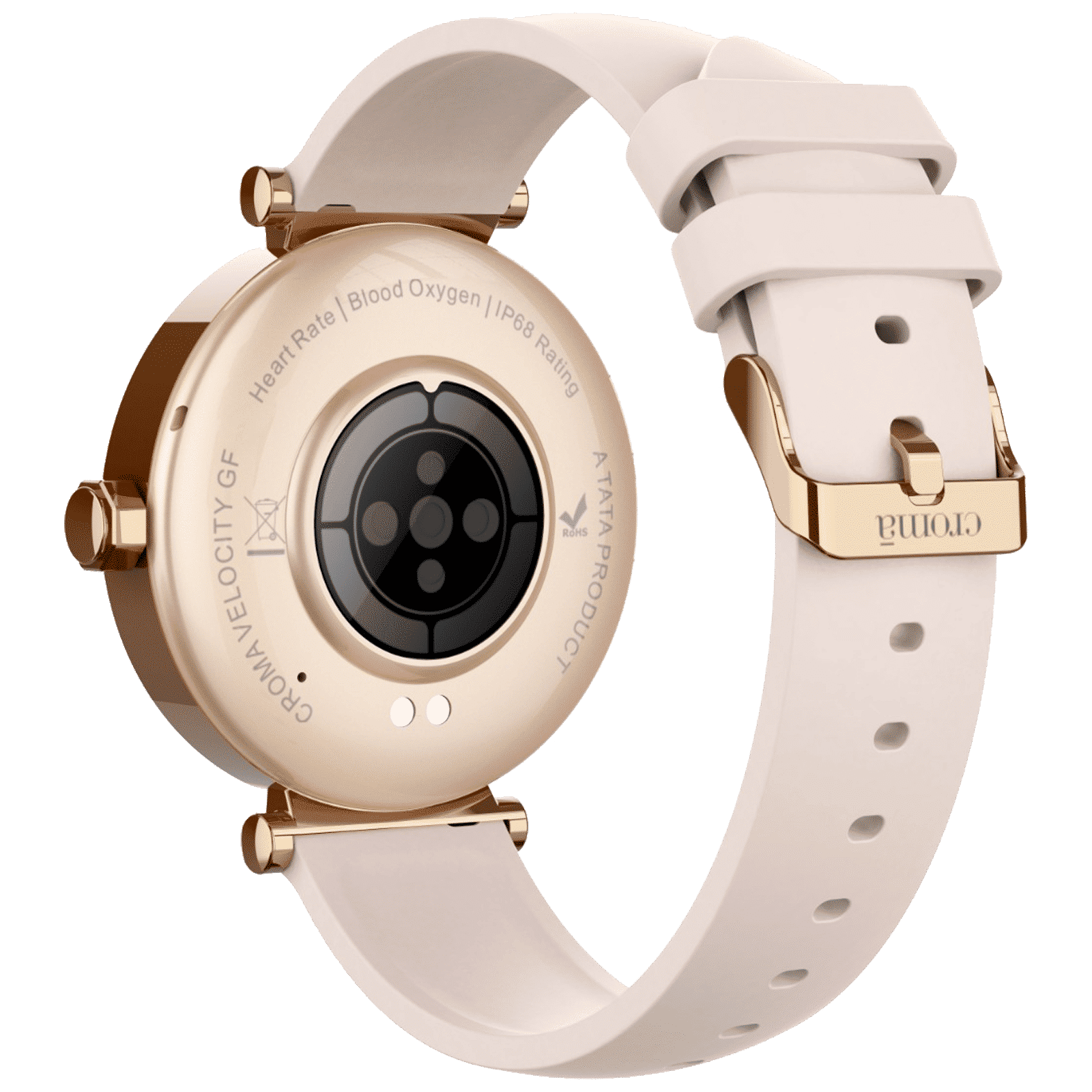 Croma VELCOITY GF Smartwatch with Bluetooth Calling (2025 Model, 1.32inches AMOLED Display, IP68 Waterproof, Rose Gold Strap) Croma VELCOITY GF Smartwatch with Bluetooth Calling (2025 Model, 1.32inches AMOLED Display, IP68 Waterproof, Rose Gold Strap)_10