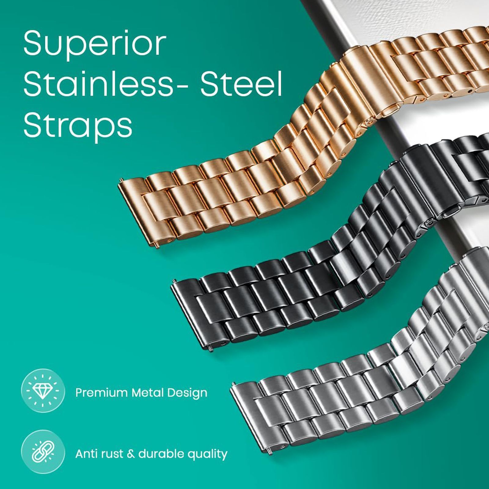 fastrack Dezire FX1 PRO Smartwatch with Bluetooth Calling (36.3mm AMOLED Display, IP68 Water Resistant, Rose Gold Strap)_6