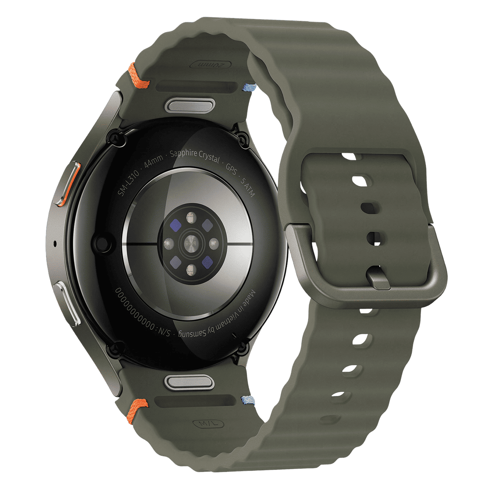 SAMSUNG Galaxy Watch7 Wi-Fi+Bluetooth Wear OS Smartwatch (37.3mm Super AMOLED Display, 3nm Processor, Dual-Frequency GPS, Green Strap) SAMSUNG Galaxy Watch7 Wi-Fi+Bluetooth Wear OS Smartwatch (37.3mm Super AMOLED Display, 3nm Processor, Dual-Frequency GPS, Green Strap)_5