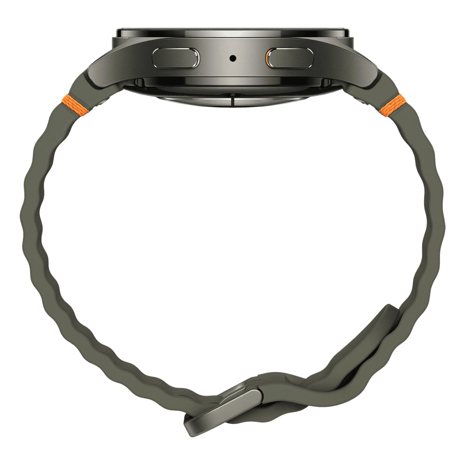 SAMSUNG Galaxy Watch7 Wi-Fi+Bluetooth Wear OS Smartwatch (33.3mm Super AMOLED Display, 3nm Processor, Dual-Frequency GPS, Green Strap)_6