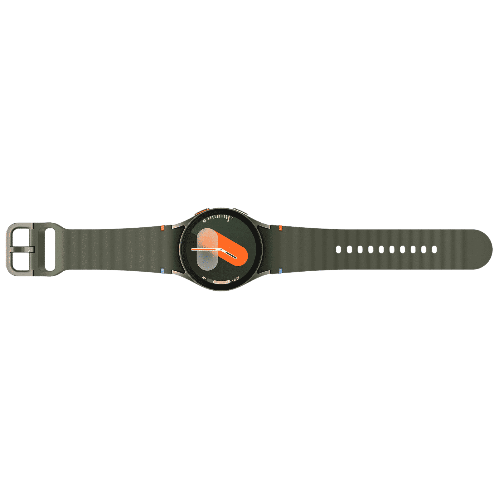 SAMSUNG Galaxy Watch7 Wi-Fi+4G SIM Wear OS Smartwatch (33.3mm Super AMOLED Display, 3nm Processor, Dual-Frequency GPS, Green Strap)_8