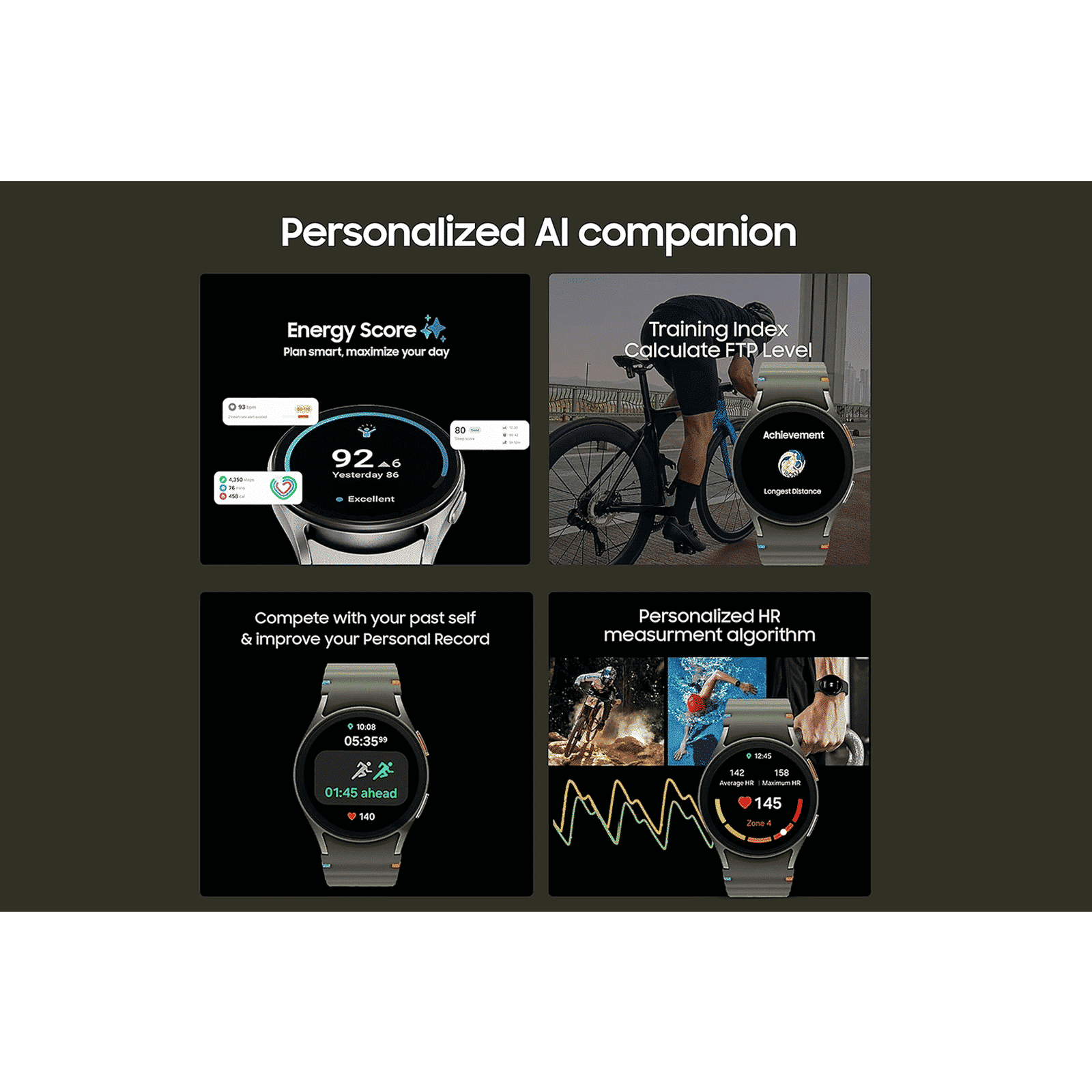 SAMSUNG Galaxy Watch7 Wi-Fi+4G SIM Wear OS Smartwatch (37.3mm Super AMOLED Display, 3nm Processor, Dual-Frequency GPS, Silver Strap)_11