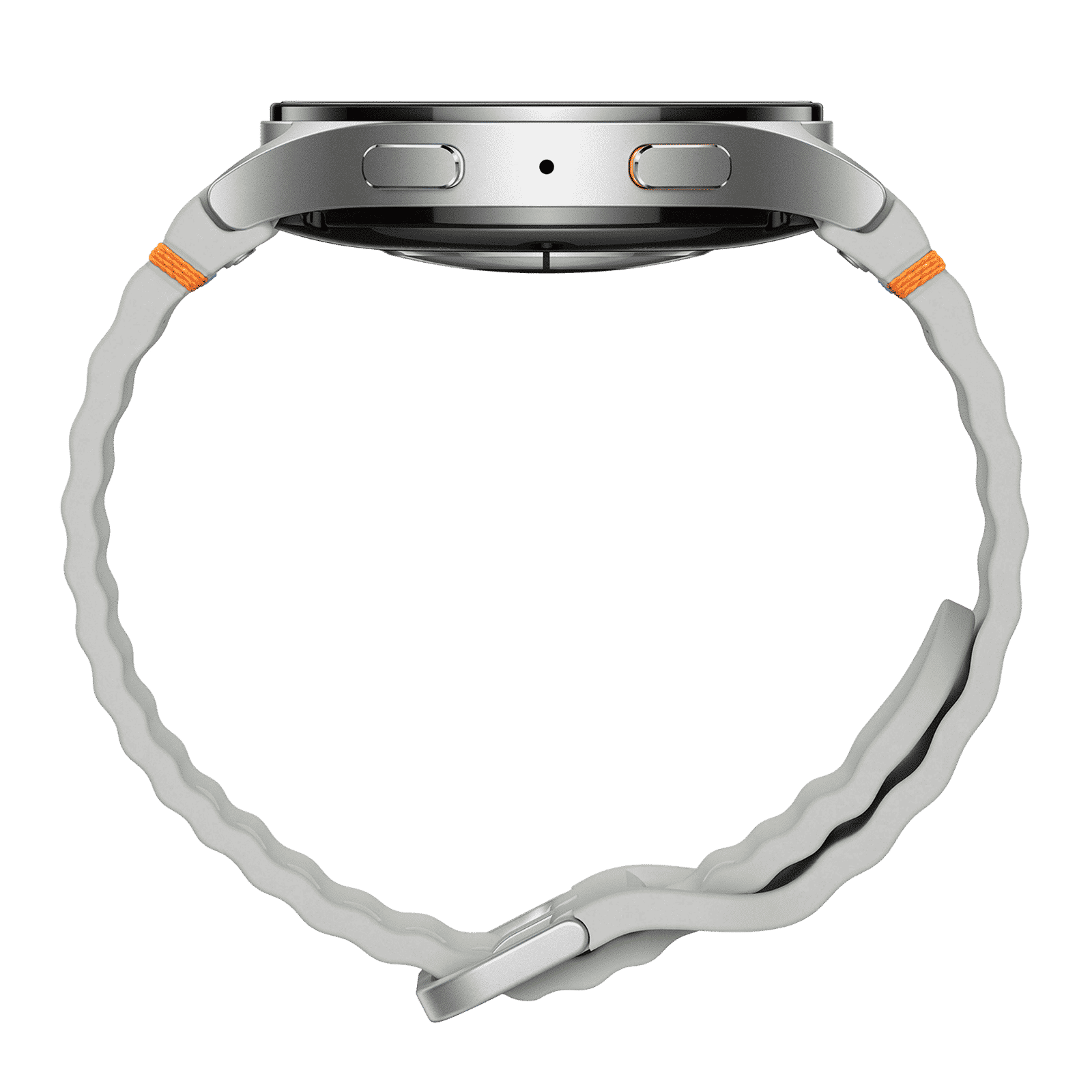 SAMSUNG Galaxy Watch7 Wi-Fi+4G SIM Wear OS Smartwatch (37.3mm Super AMOLED Display, 3nm Processor, Dual-Frequency GPS, Silver Strap)_6