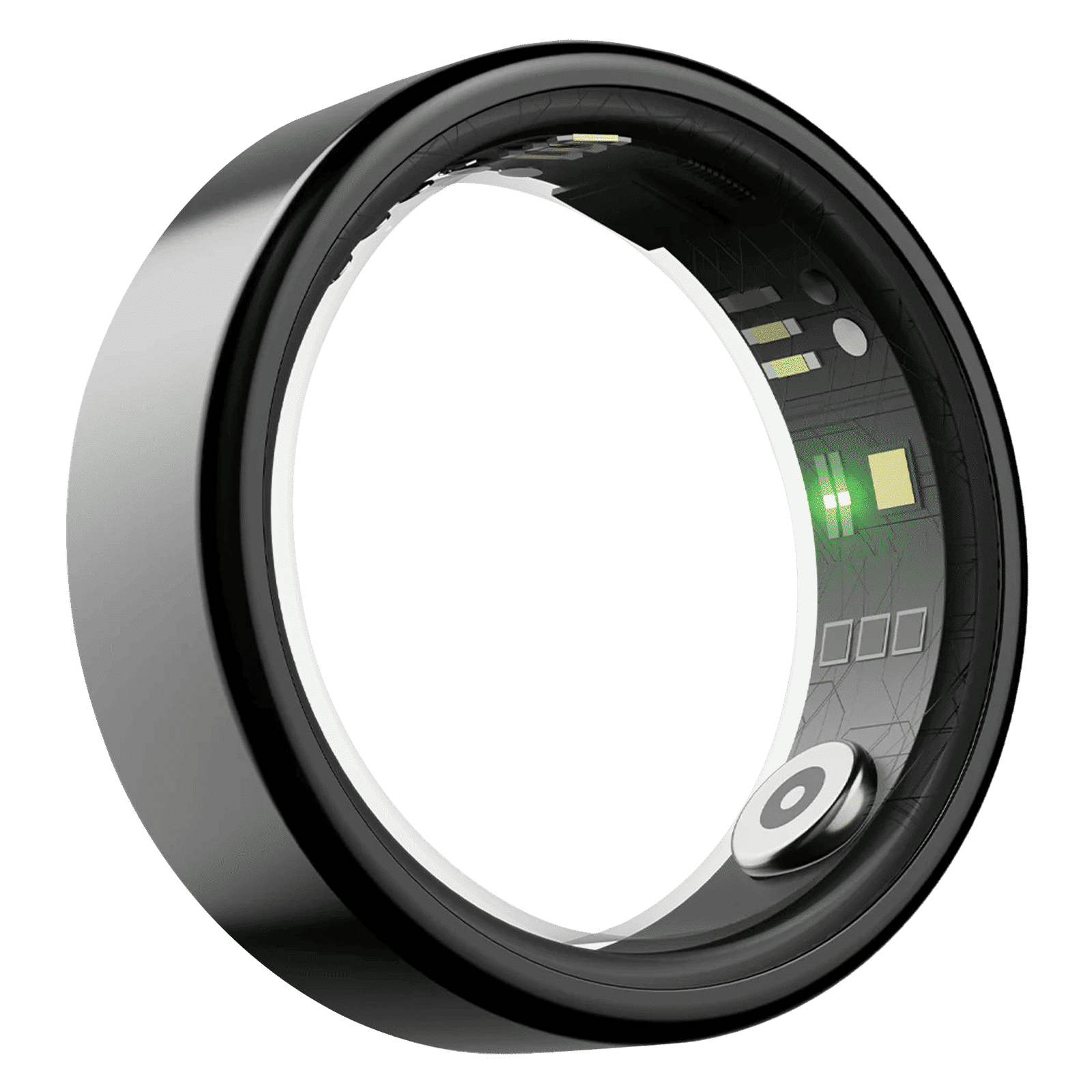 boAt Active Smart Ring with Activity Tracker (Size 9, Water Resistant, Midnight Black)_1