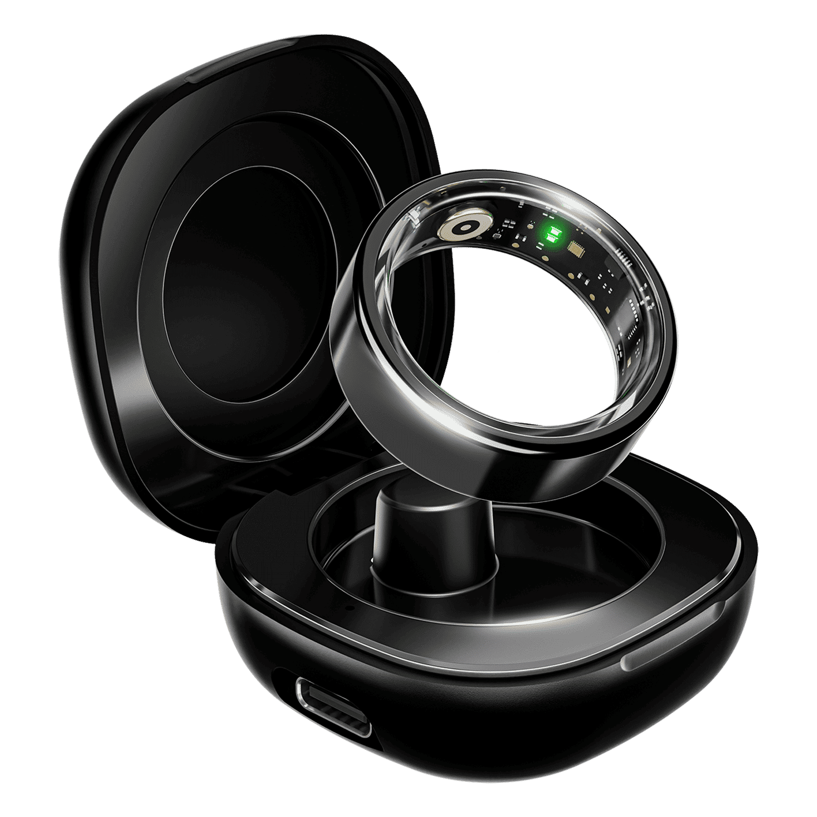 boAt Active Smart Ring with Activity Tracker (Size 9, Water Resistant, Midnight Black)_6