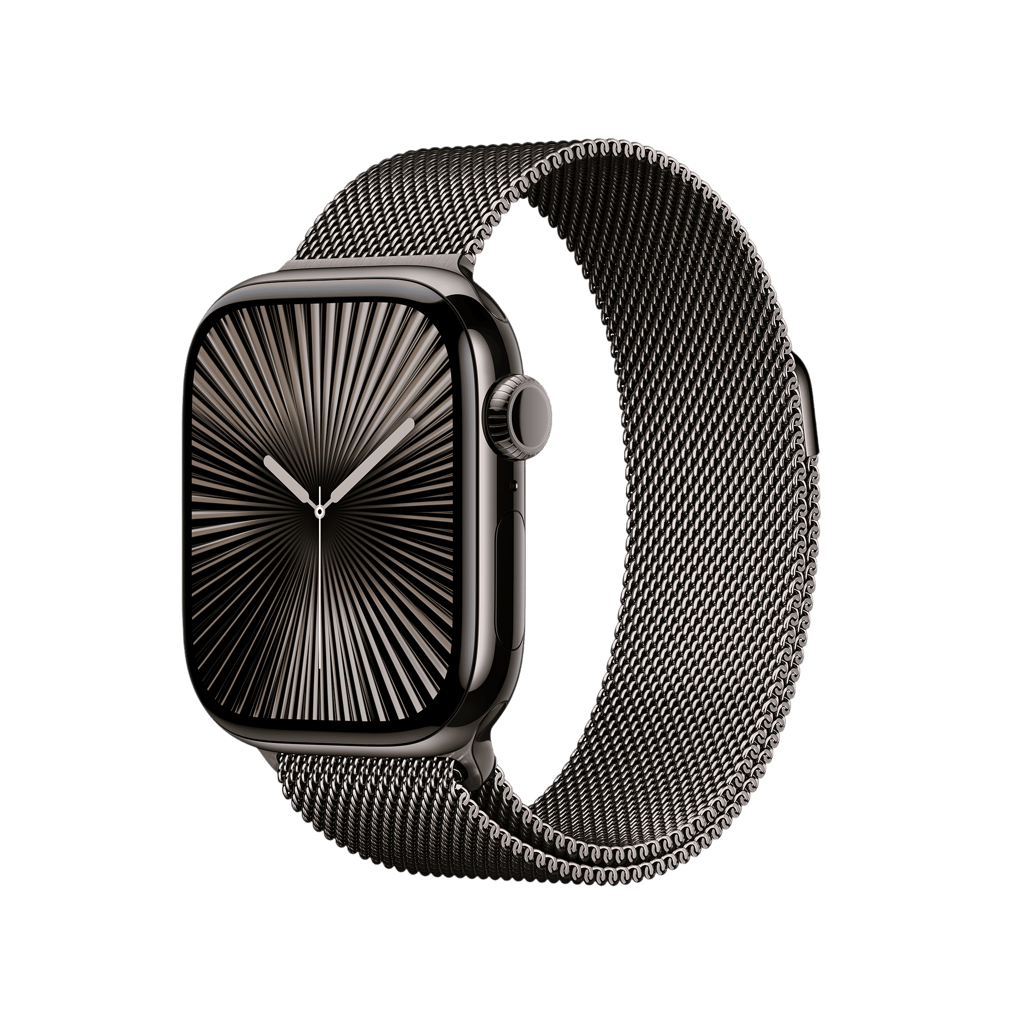 Apple Watch Series 10 GPS+LTE with Milanese Loop (42mm Retina LTPO3 OLED Display, Slate Titanium Case)_1
