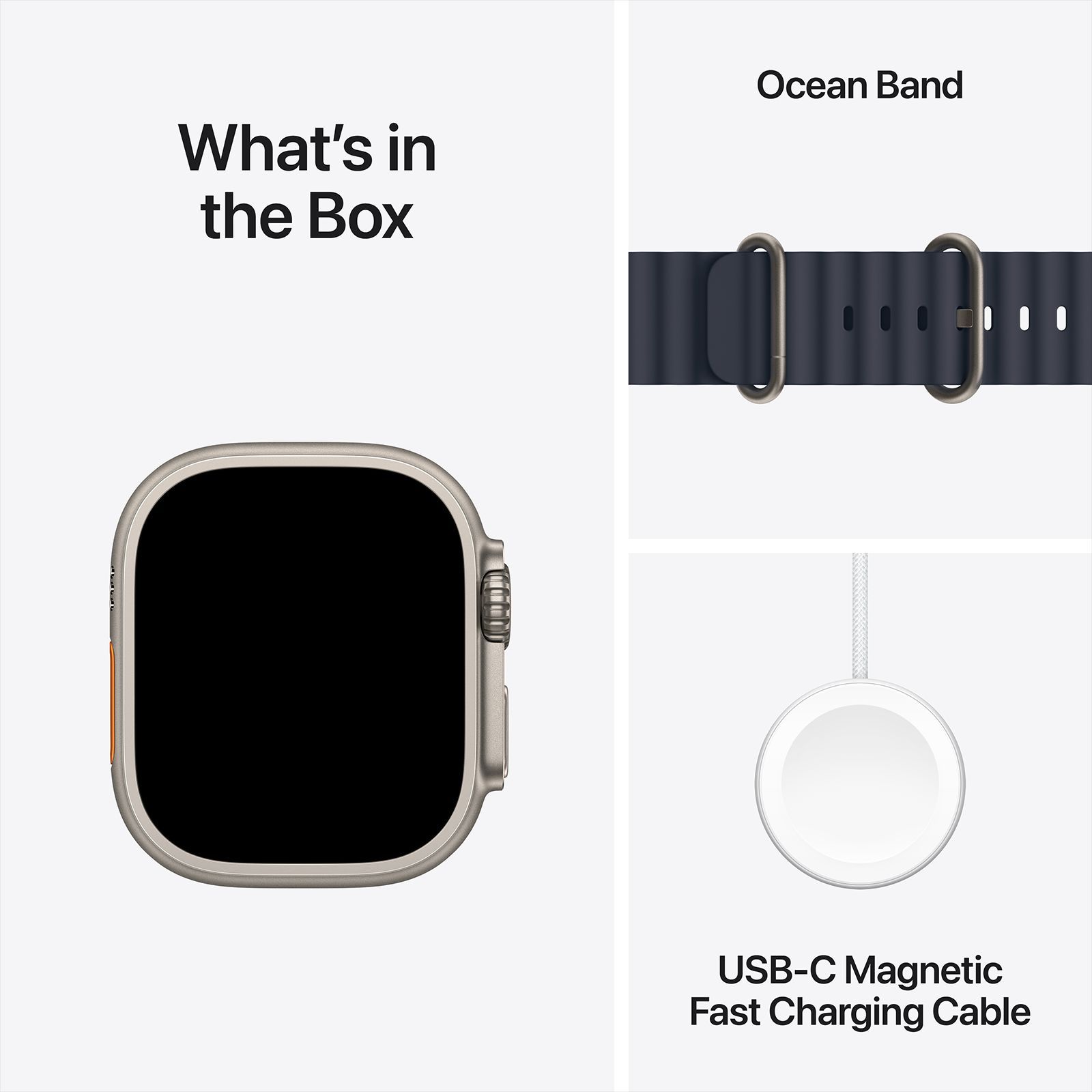Apple Watch Ultra 2 GPS+Cellular with Ocean Band (49mm Retina LTPO2 OLED Display, Natural Titanium Case) Apple Watch Ultra 2 GPS+Cellular with Ocean Band (49mm Retina LTPO2 OLED Display, Natural Titanium Case)_9
