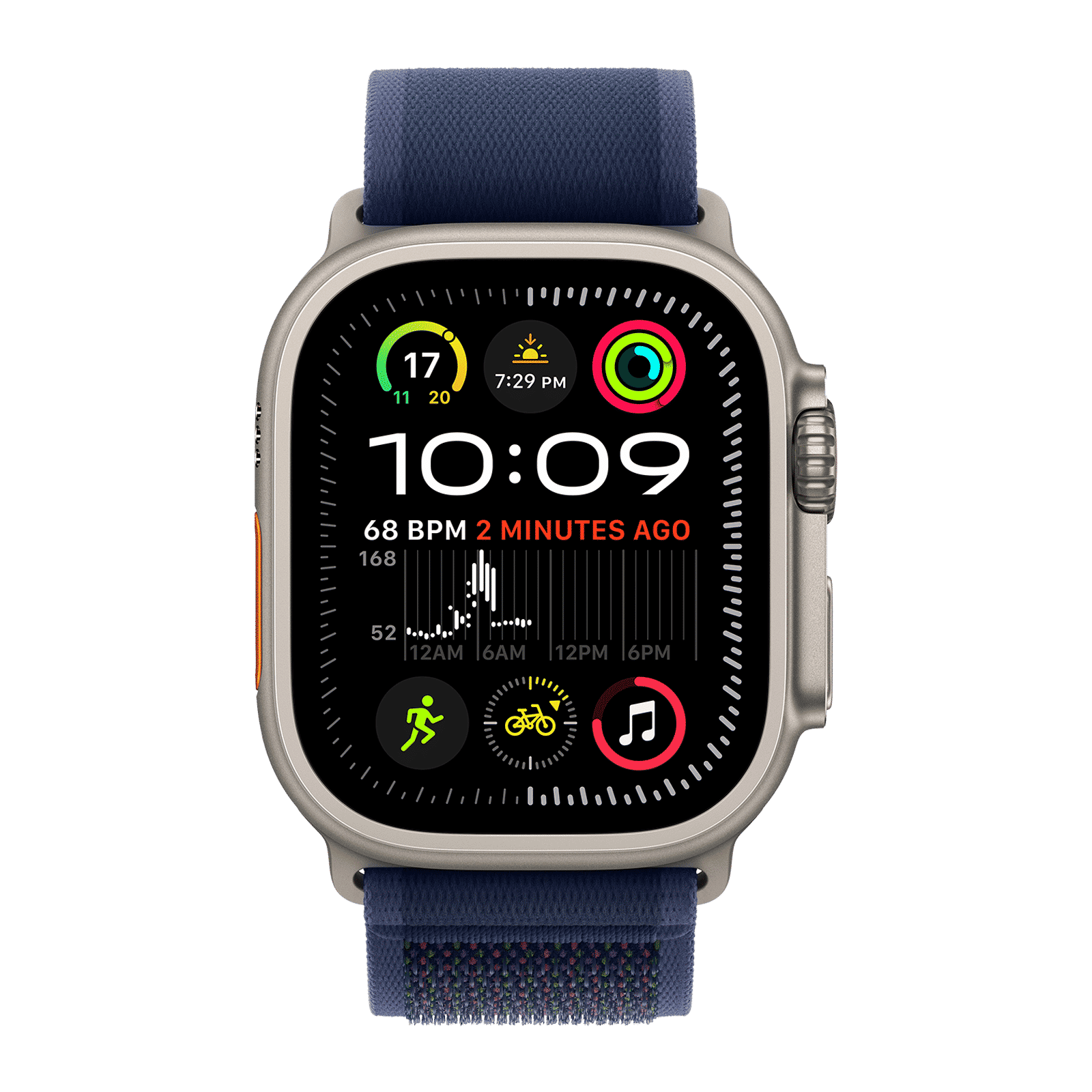 Apple Watch Ultra 2 GPS+LTE with Trail Loop - S/M (49mm Retina LTPO2 OLED Display, Natural Titanium Case)_2