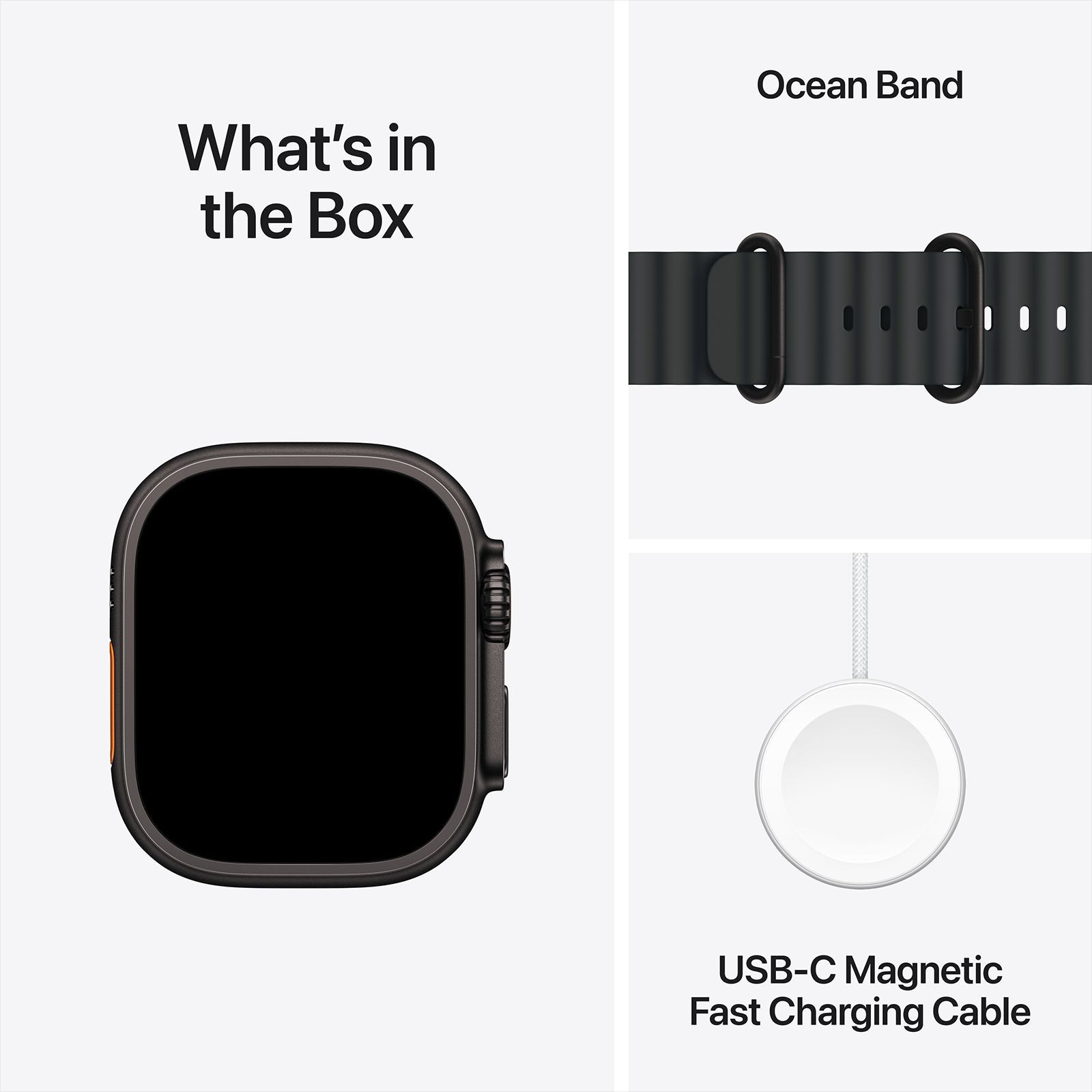 Apple Watch Ultra 2 GPS+LTE with Ocean Band (49mm Retina LTPO2 OLED Display, Black Titanium Case)_9
