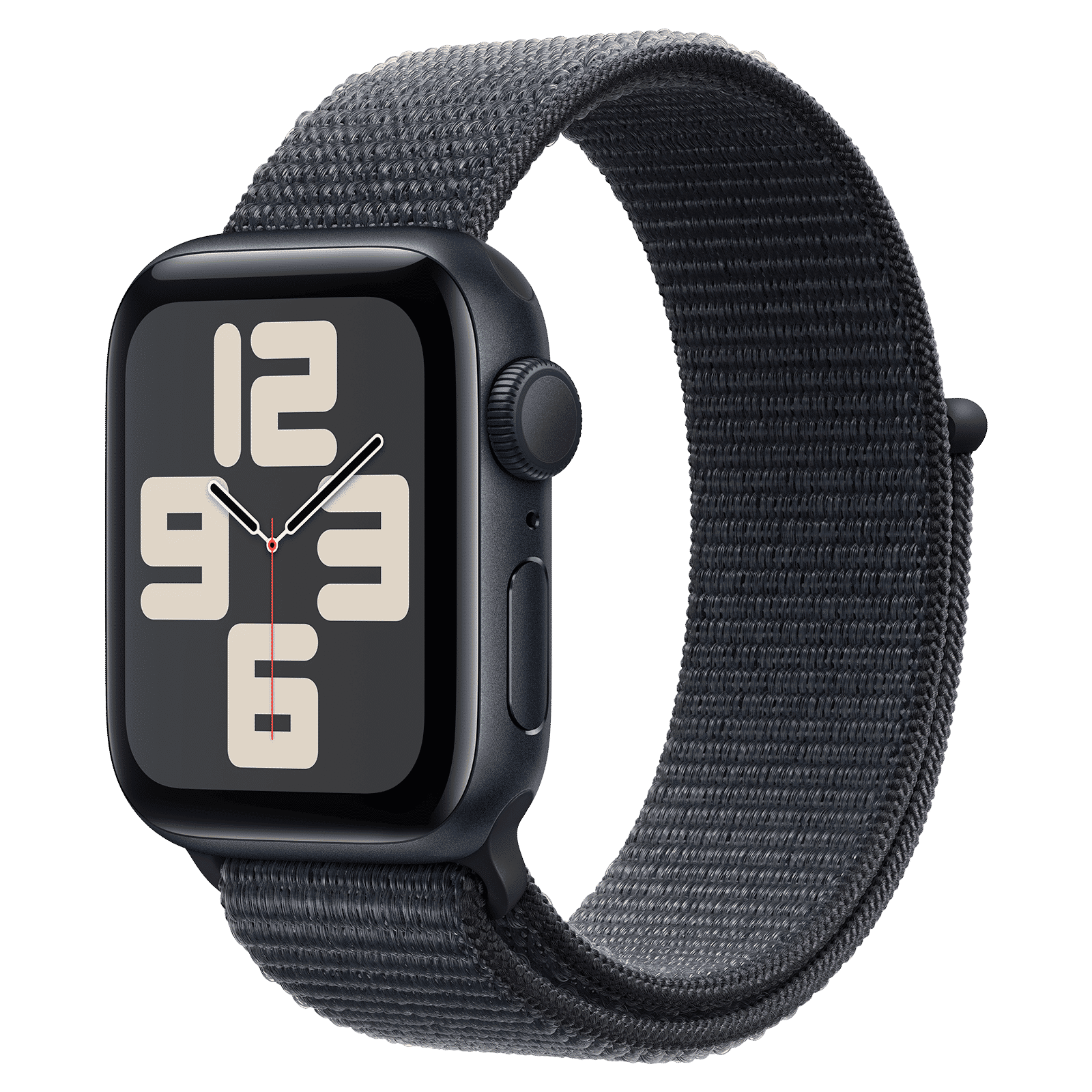 Apple Watch SE GPS with Ink Sport Loop (40mm Retina LTPO OLED Display, Midnight Aluminium Case)_1