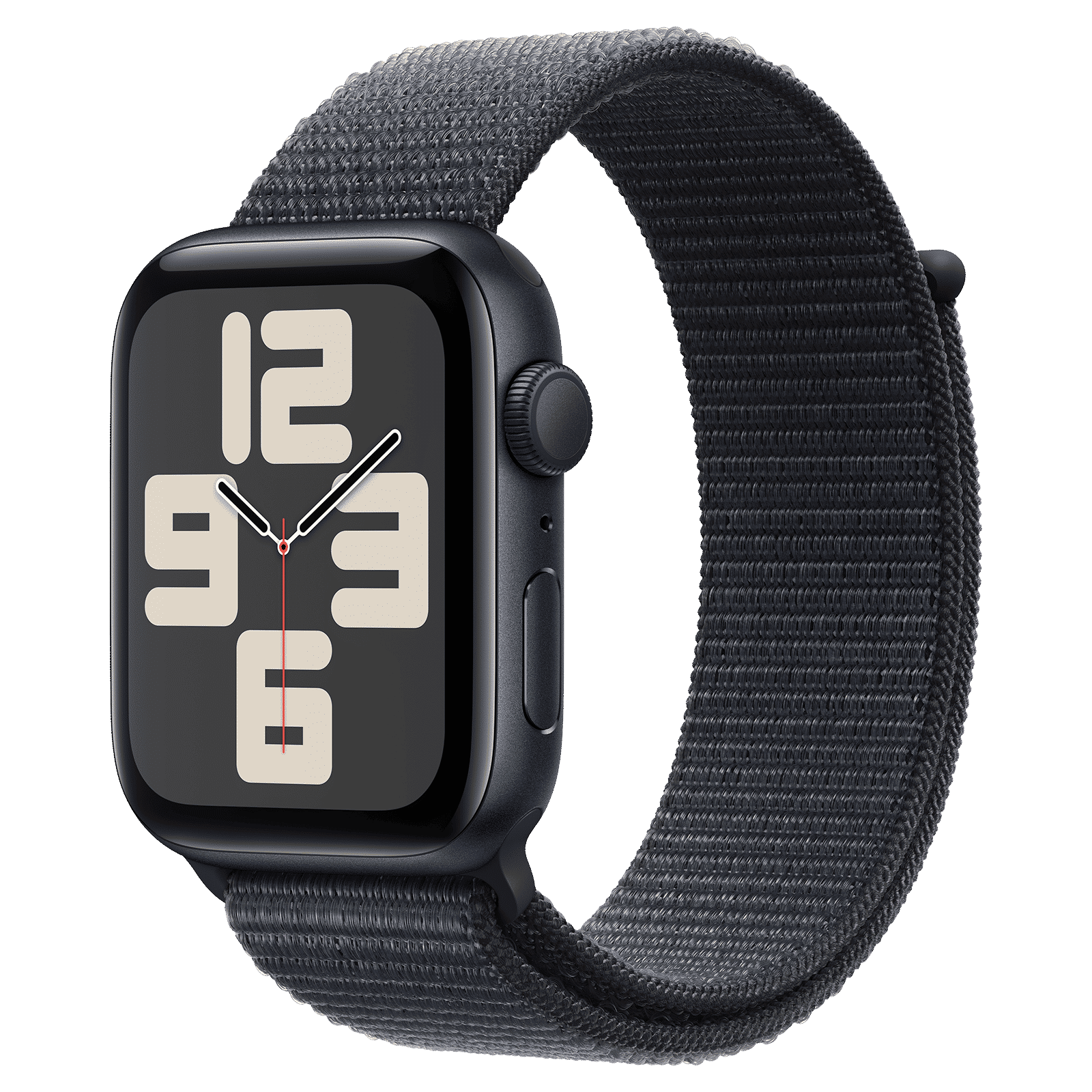 Apple Watch SE GPS with Ink Sport Loop (44mm Retina LTPO OLED Display, Midnight Aluminium Case)_1