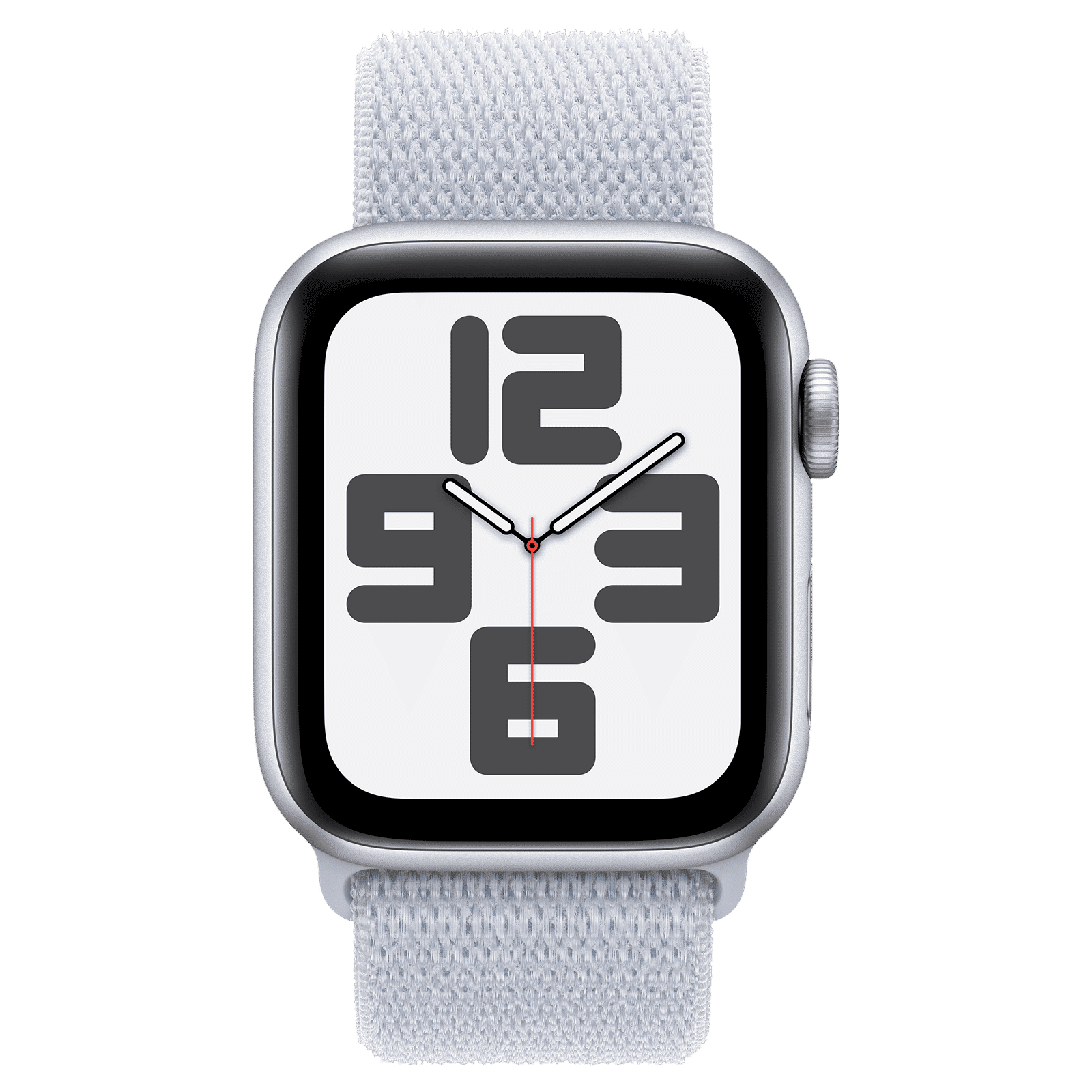 Apple Watch SE GPS+LTE with Blue Cloud Sport Loop (40mm Retina LTPO OLED Display, Silver Aluminium Case)_2