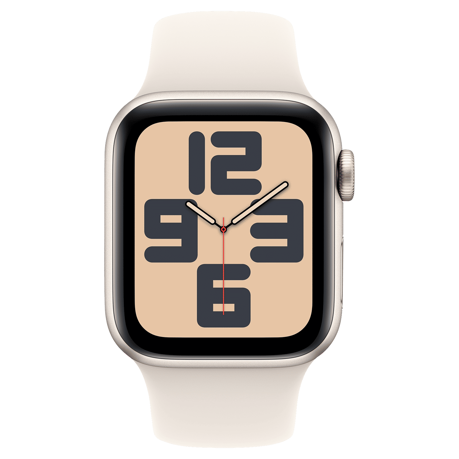 Apple Watch SE GPS+LTE with Starlight Sport Band - S/M (40mm Retina LTPO OLED Display, Starlight Aluminium Case)_2