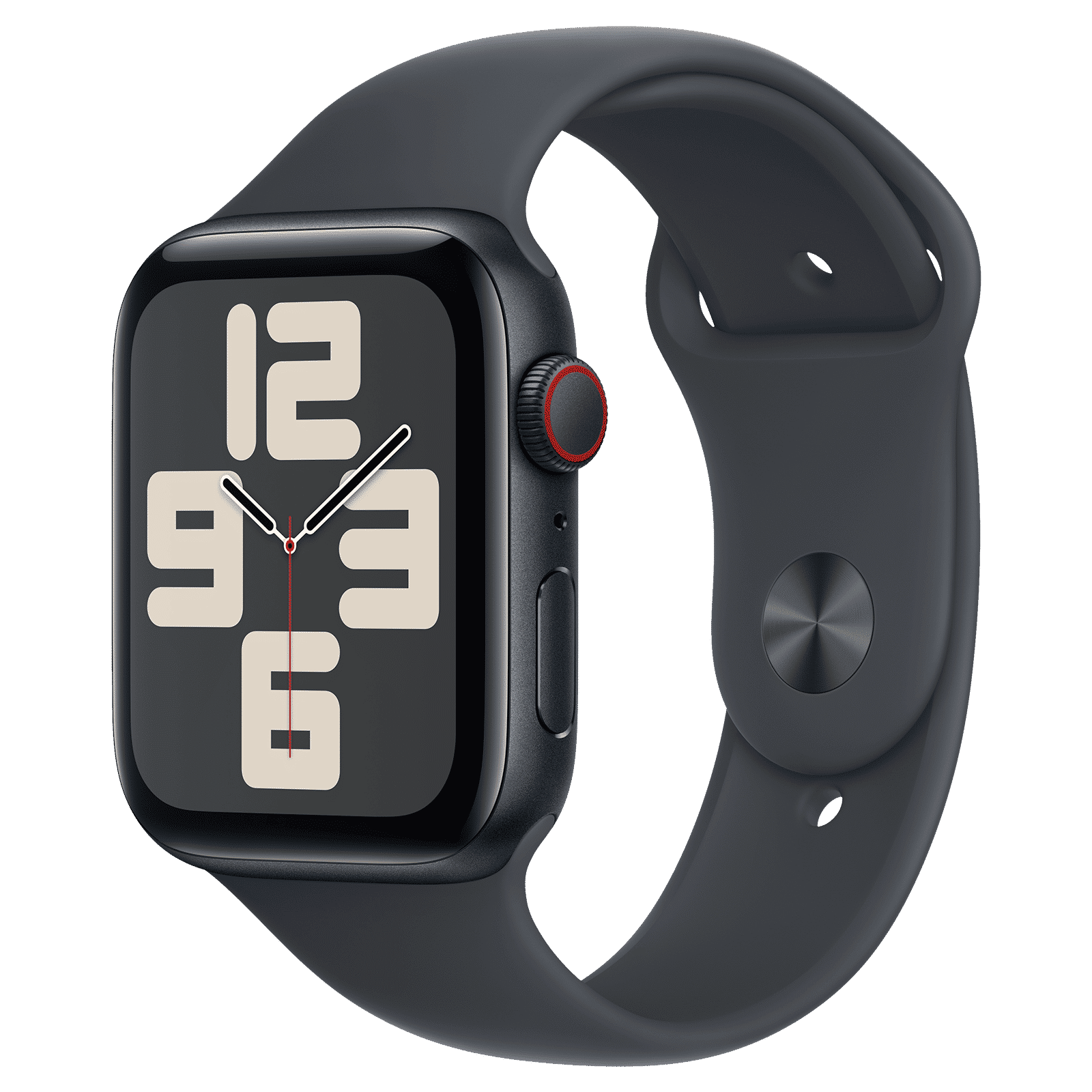 Apple Watch SE GPS+LTE with Midnight Sport Band - M/L (44mm Retina LTPO OLED Display, Midnight Aluminium Case)_1