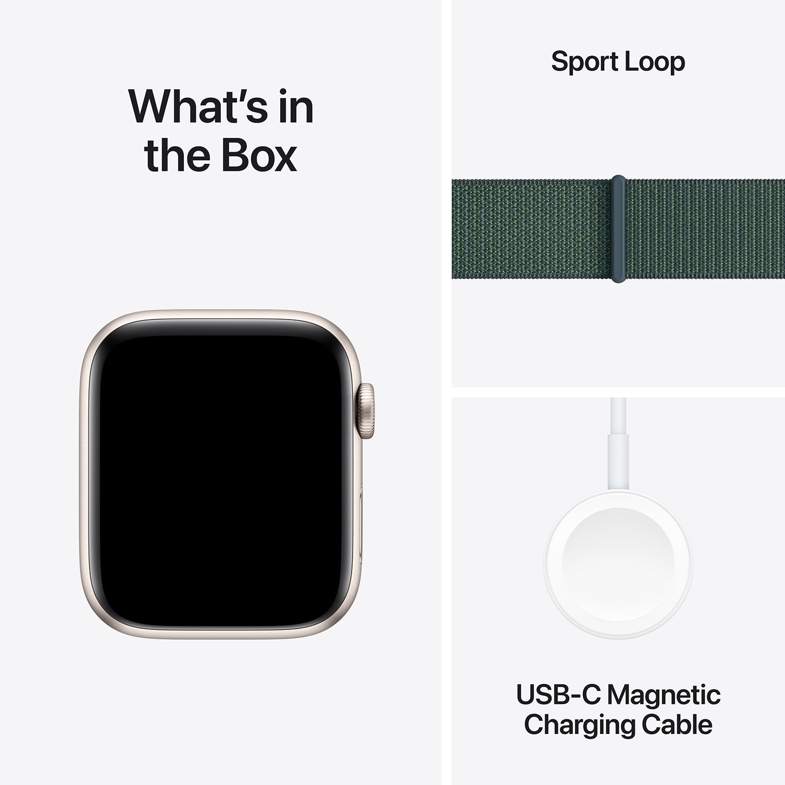 Apple Watch SE GPS+LTE with Lake Green Sport Loop (44mm Retina LTPO OLED Display, Starlight Aluminium Case)_7