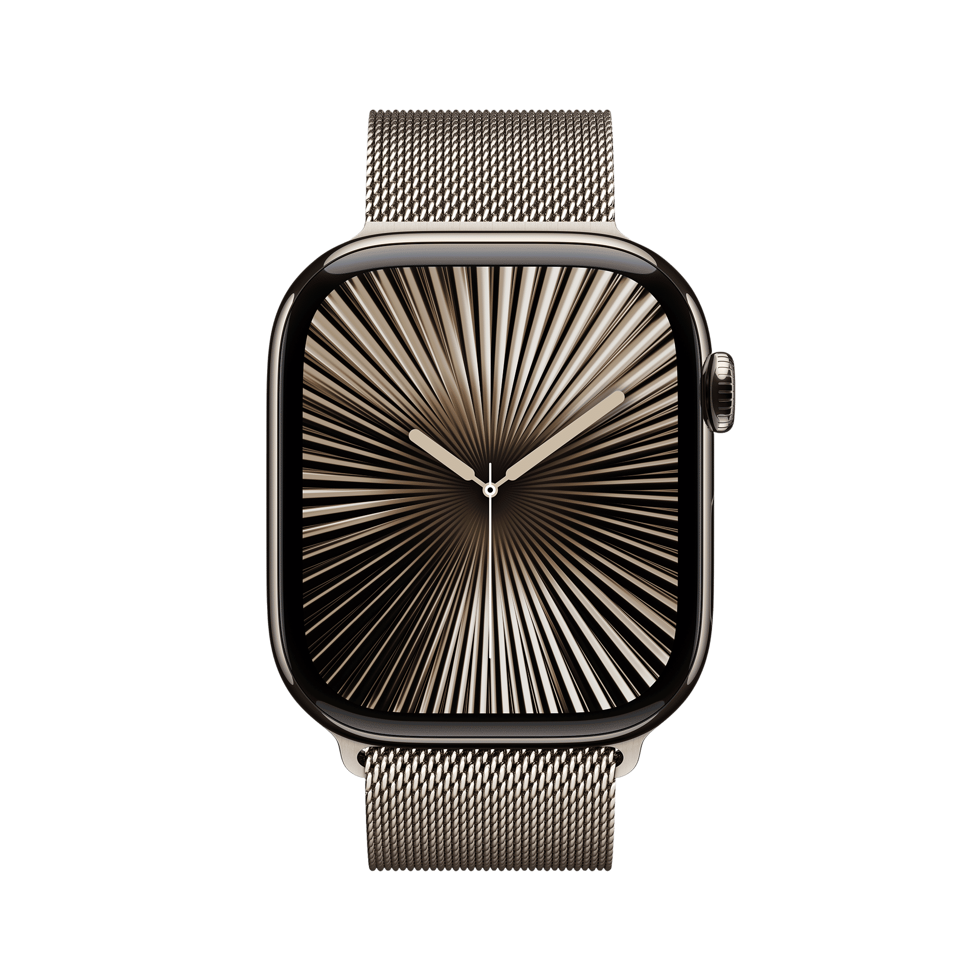 Apple Watch Series 10 GPS+LTE with Milanese Loop - S/M (46mm Retina LTPO3 OLED Display, Natural Titanium Case) Apple Watch Series 10 GPS+LTE with Milanese Loop - S/M (46mm Retina LTPO3 OLED Display, Natural Titanium Case)_2