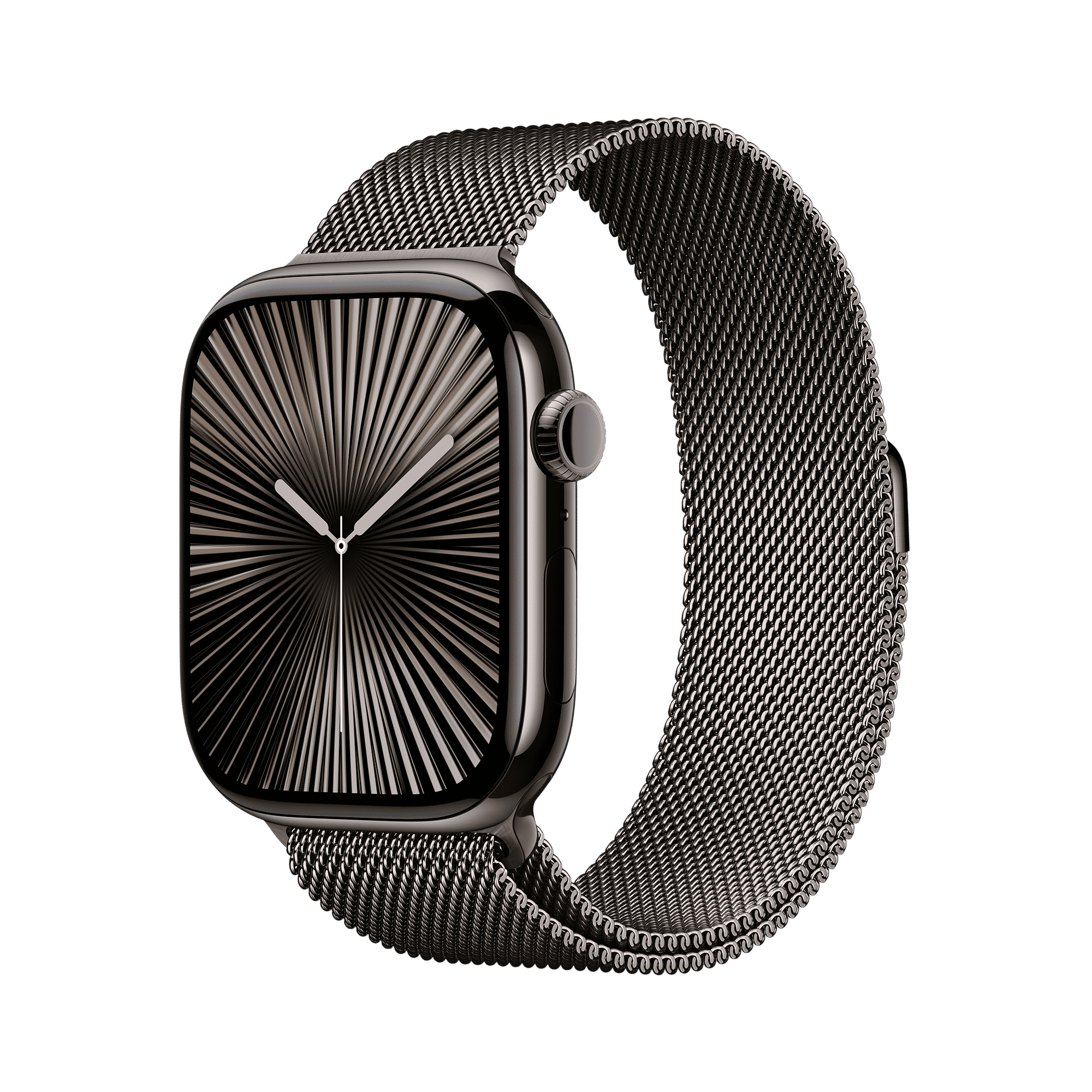 Apple Watch Series 10 GPS+LTE with Milanese Loop - S/M (46mm Retina LTPO3 OLED Display, Slate Titanium Case)_1
