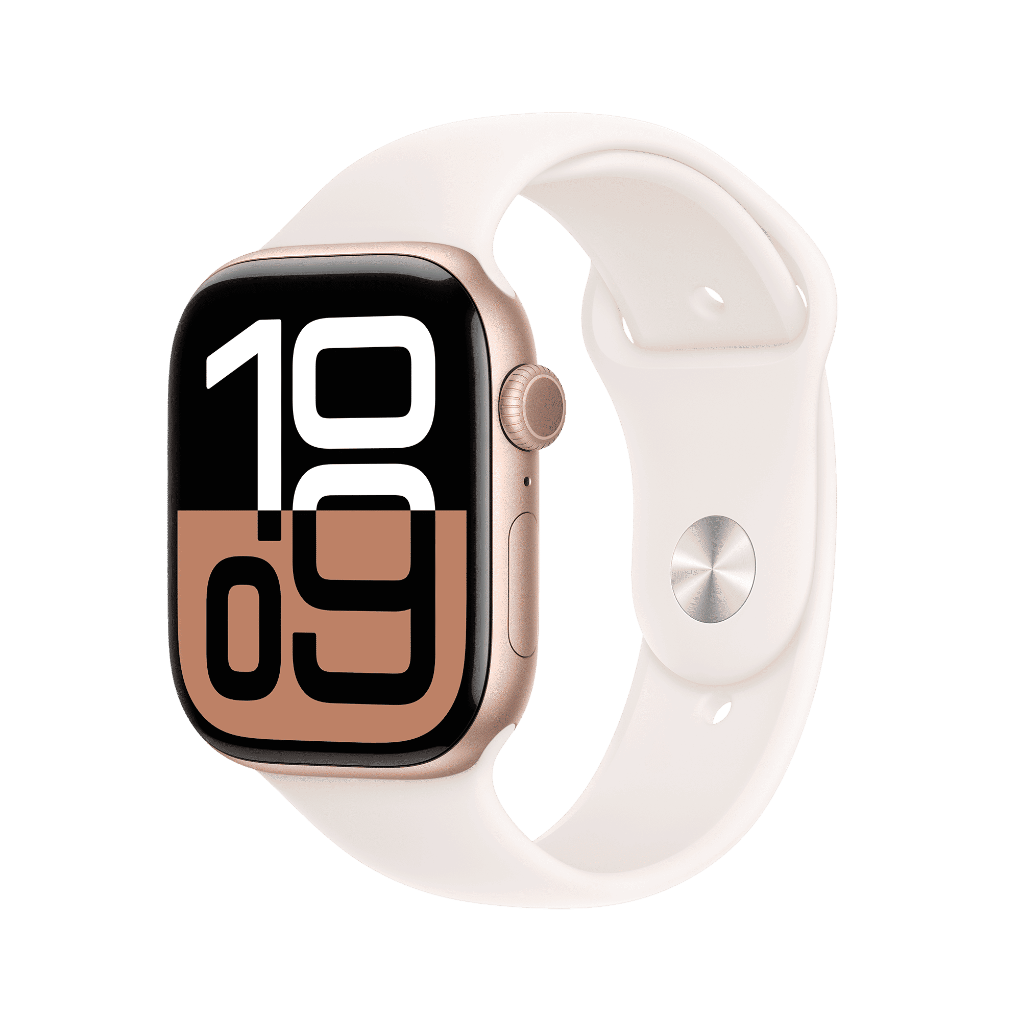 Apple Watch Series 10 GPS with Sport Band - S/M (46mm Retina LTPO3 OLED Display, Rose Gold Aluminium Case)_1